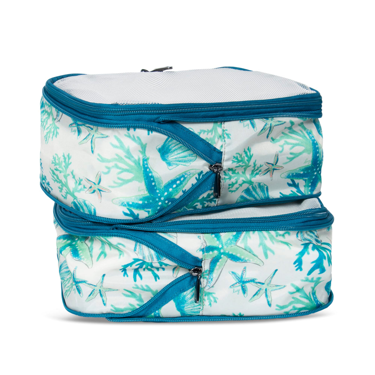 Cargo 2pc Compression Packing Cubes - OCEAN BLUE - Cargo2PC_OceanBlue_02