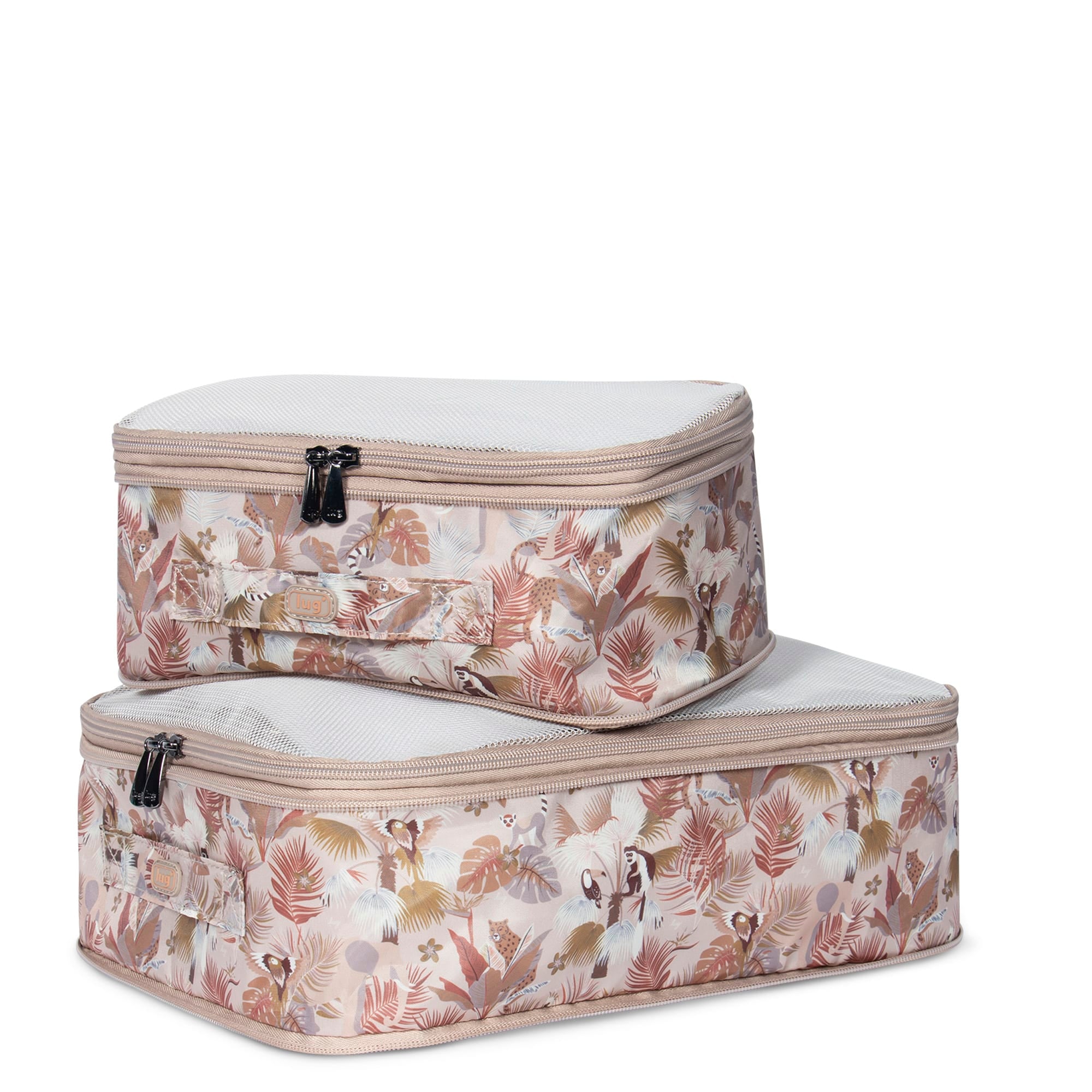 Cargo 2pc Compression Packing Cubes - SAND TAUPE - Cargo2PC_TaupeSand_01