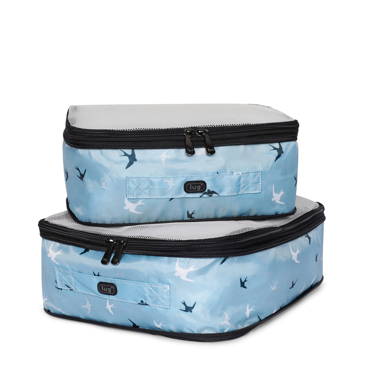 Cargo 2pc Compression Packing Cubes - MIDNIGHT BLACK - Cargo2pc_Black_03_ed3e1c76-ed0e-413b-b856-51efecac32cf