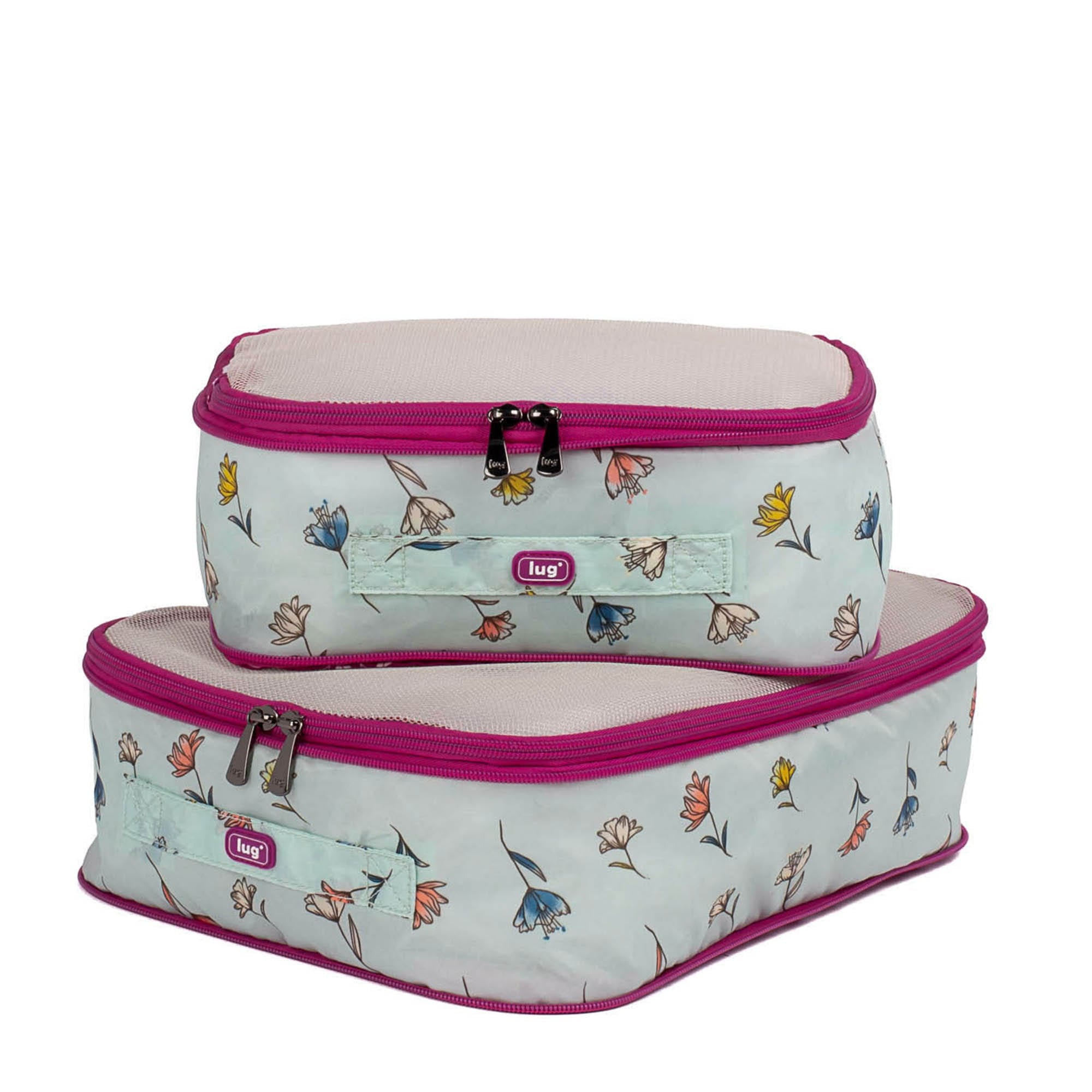 Cargo 2pc Compression Packing Cubes - FLOURISH BERRY - Cargo2pc_FlourishBerry_01_b41832b6-19f9-47f8-83cd-583a397bf423