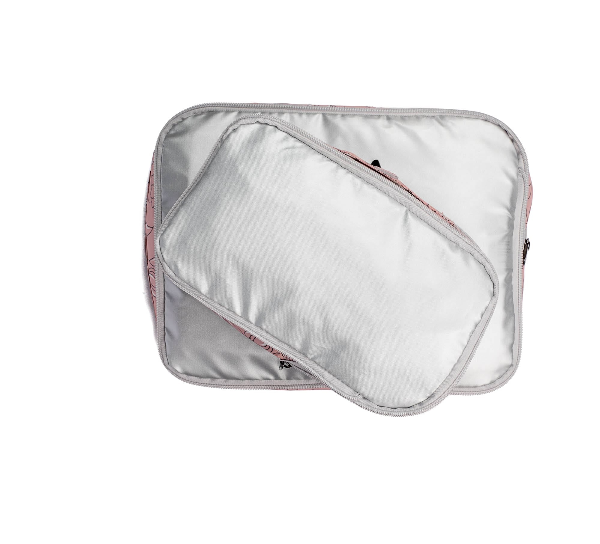 Cargo 2pc Compression Packing Cubes - METALLIC SILVER - Cargo2pc_MetallicSilver_03_c61e012f-56f7-4685-88d2-c745a1a52cab