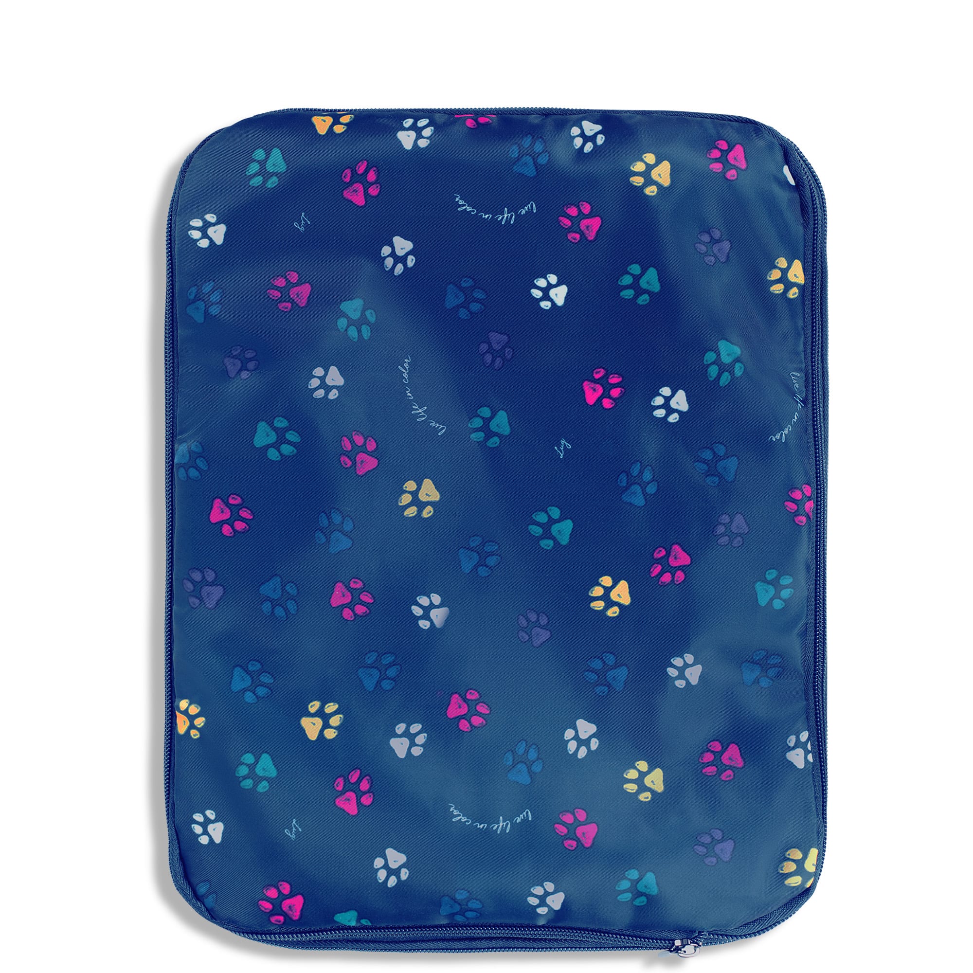 Cargo 2pc Compression Packing Cubes - PAWS NAVY - Cargo2pc_Paws_Navy_01