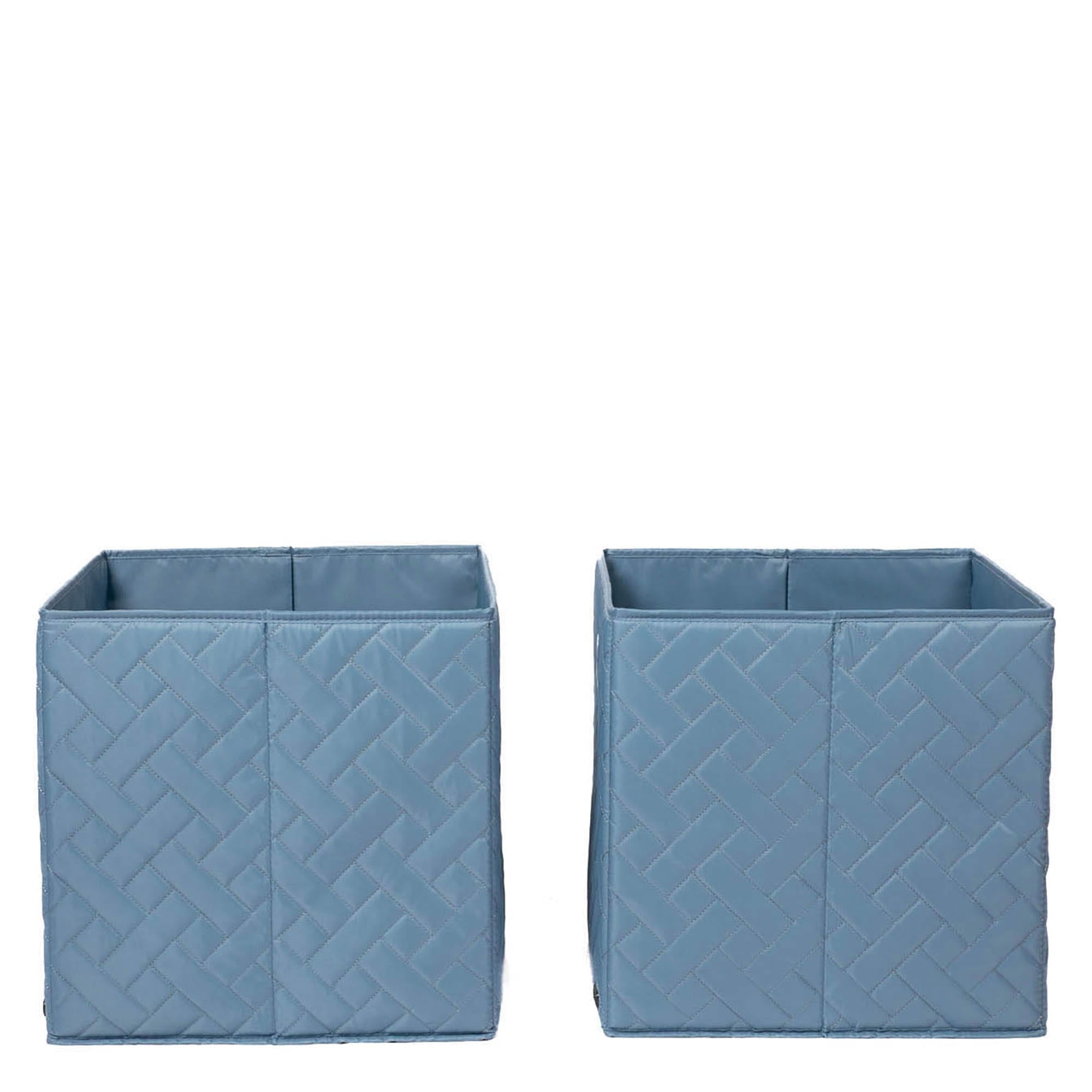 Cargo 2pc Collapsible Cube Bins - BLUE MOON ICEPOP - Cargo2pkCollapsibleStorageCube_BluemoonIcepop_03