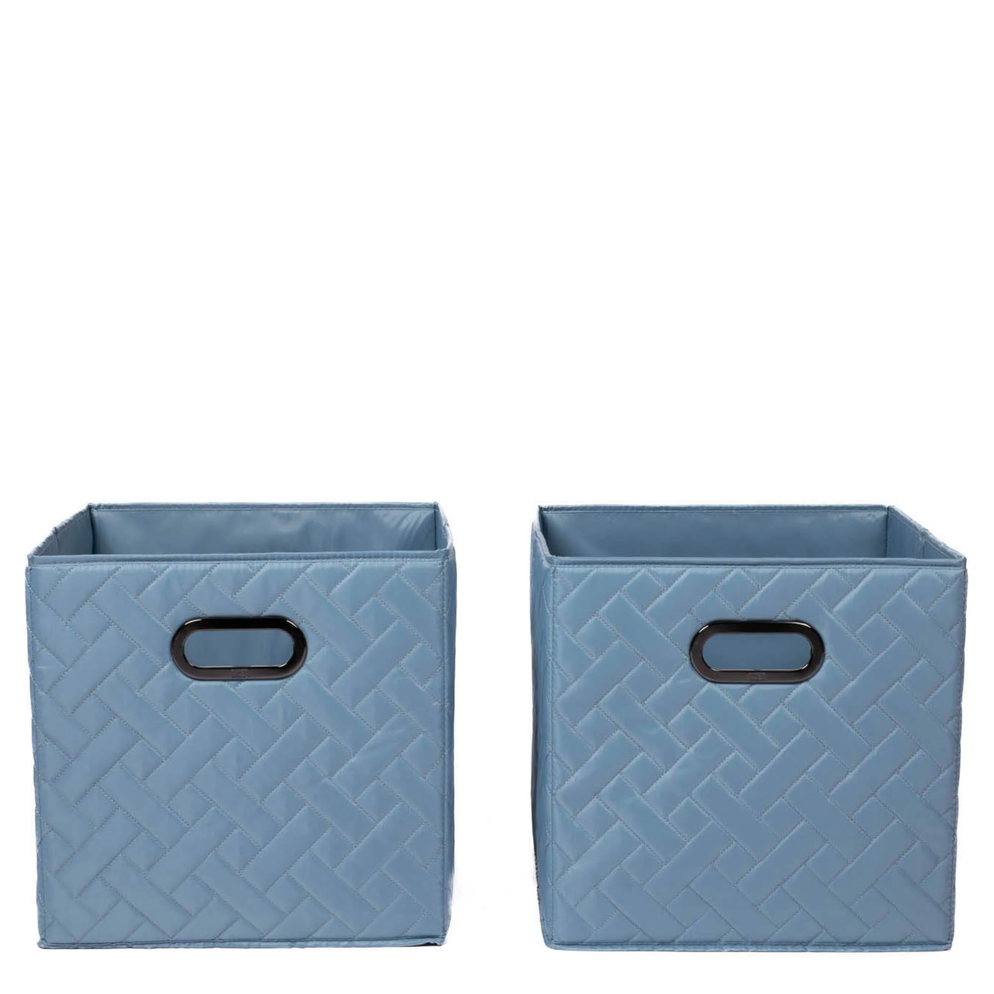 Cargo 2pc Collapsible Cube Bins - BLUE MOON ICEPOP - Cargo2pkCollapsibleStorageCube_BluemoonIcepop_04