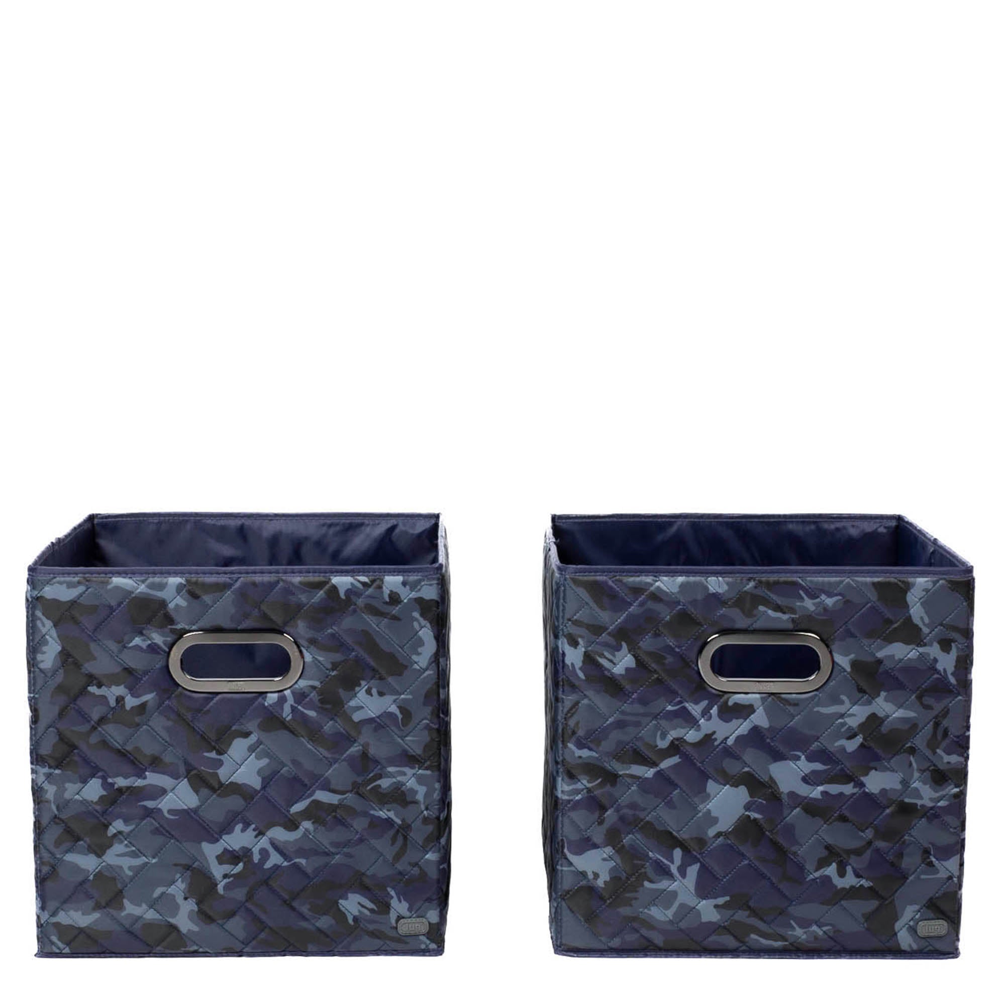 Cargo 2pc Collapsible Cube Bins - CAMO NAVY - Cargo2pkCollapsibleStorageCube_CamoNavy_01