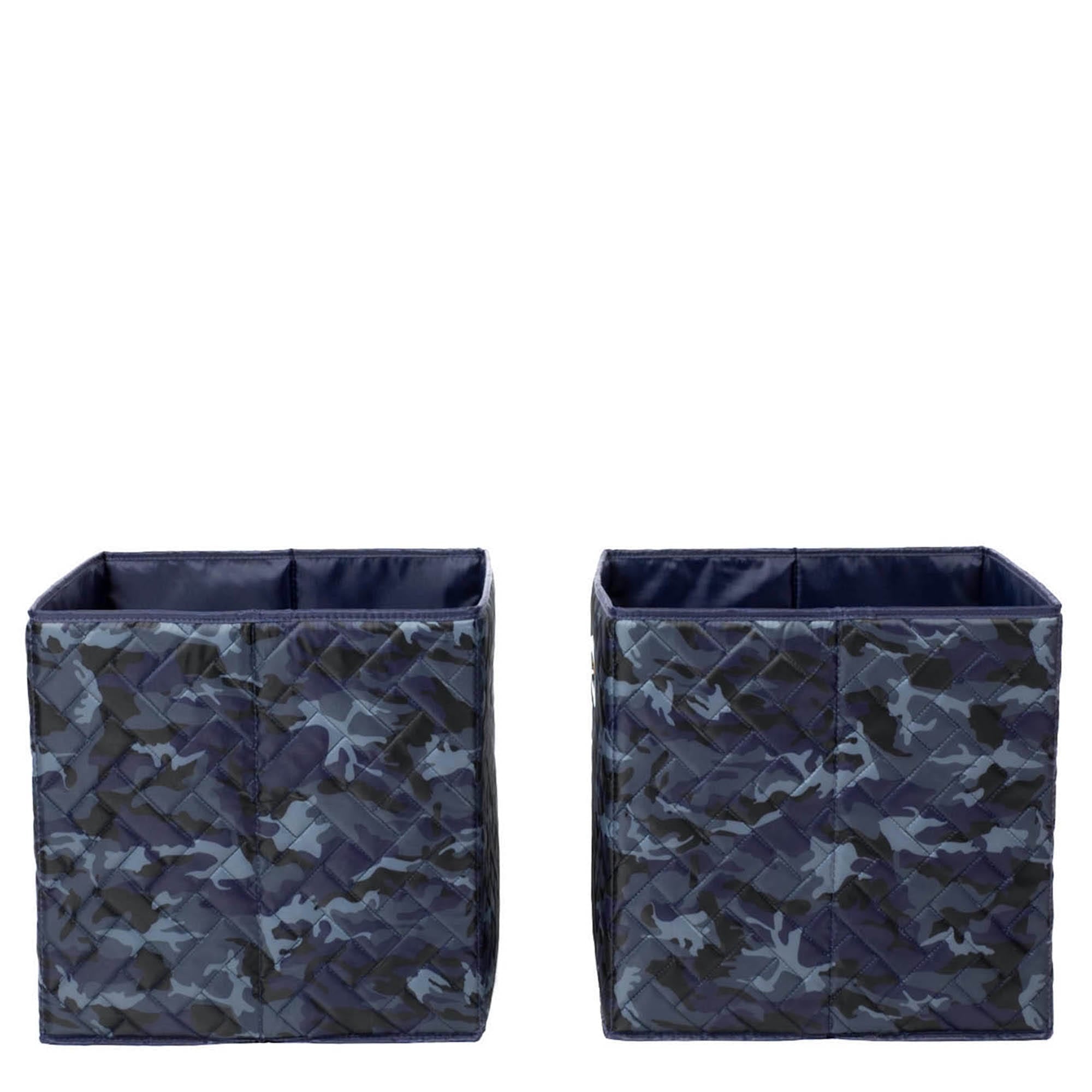 Cargo 2pc Collapsible Cube Bins - CAMO NAVY - Cargo2pkCollapsibleStorageCube_CamoNavy_03