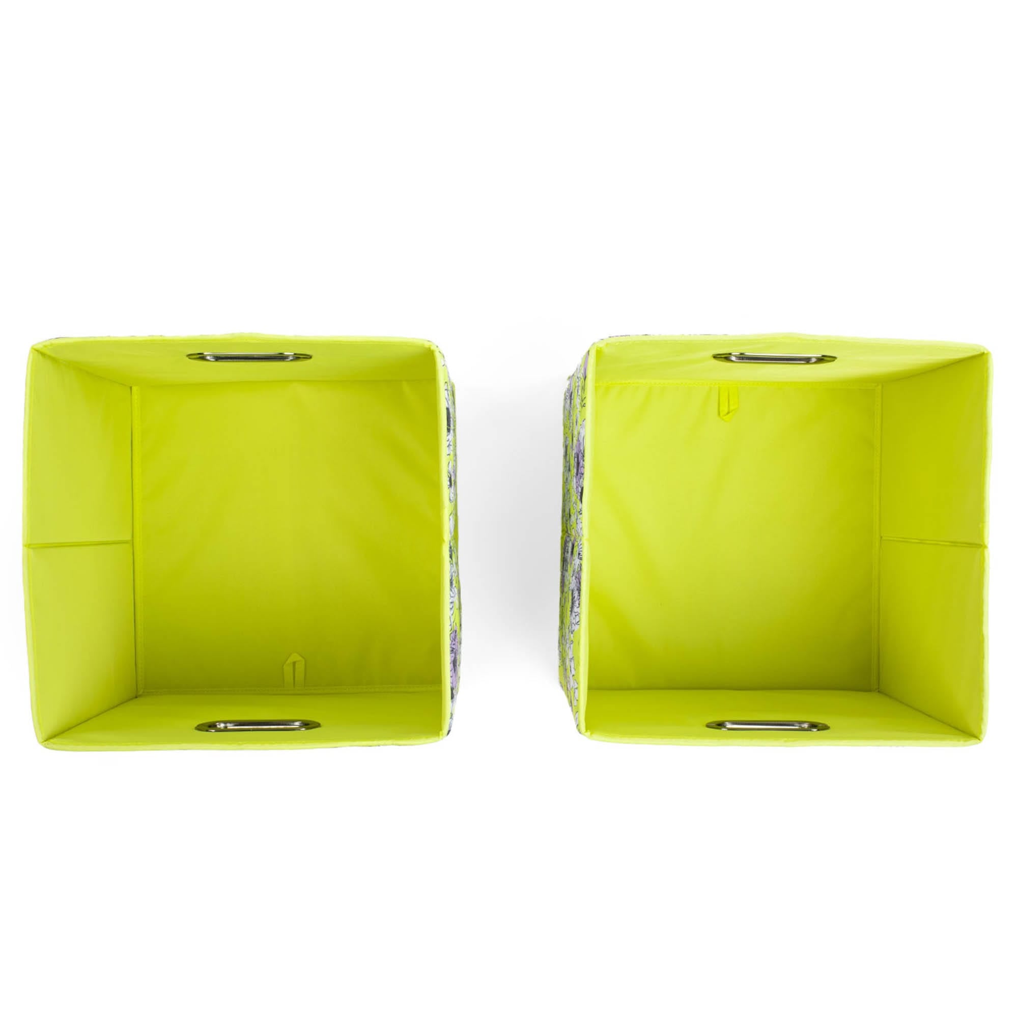 Cargo 2pc Collapsible Cube Bins - GARDENIA GREEN - Cargo2pkCollapsibleStorageCube_GardeniaGreen_05