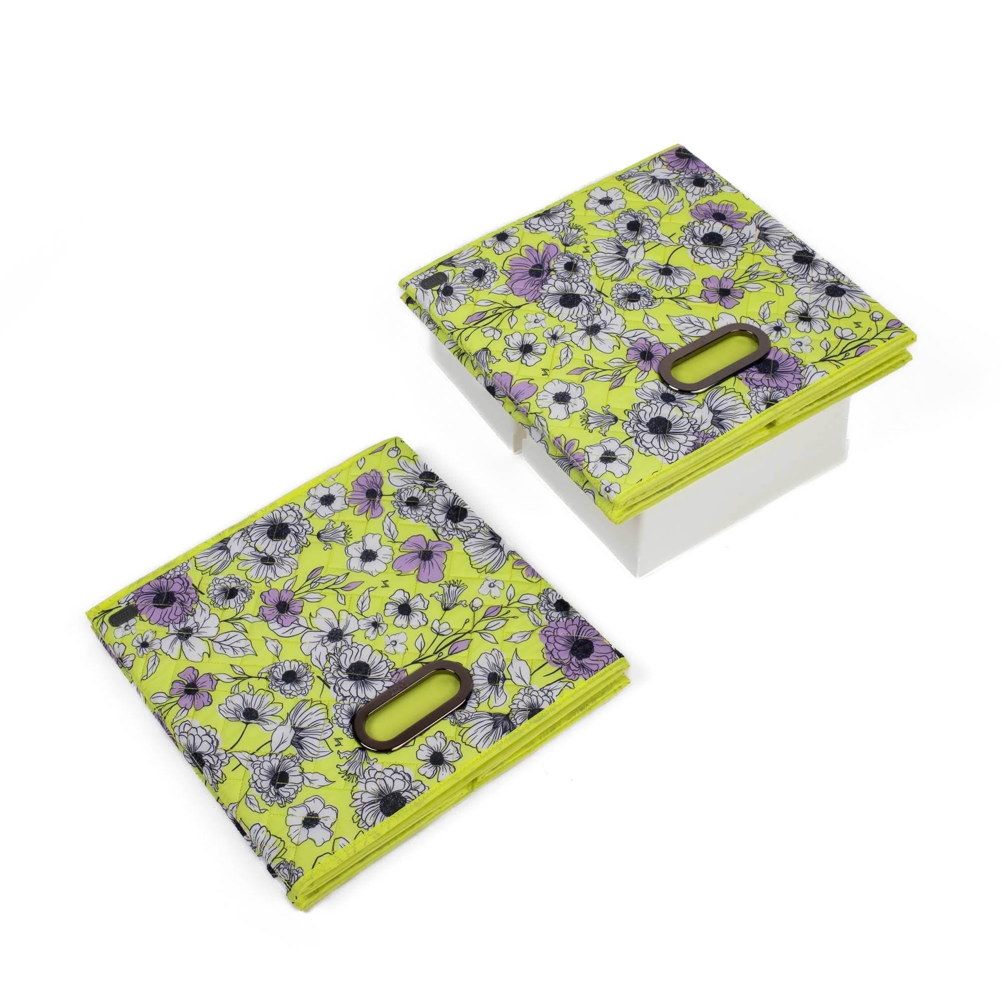 Cargo 2pc Collapsible Cube Bins - GARDENIA GREEN - Cargo2pkCollapsibleStorageCube_GardeniaGreen_06