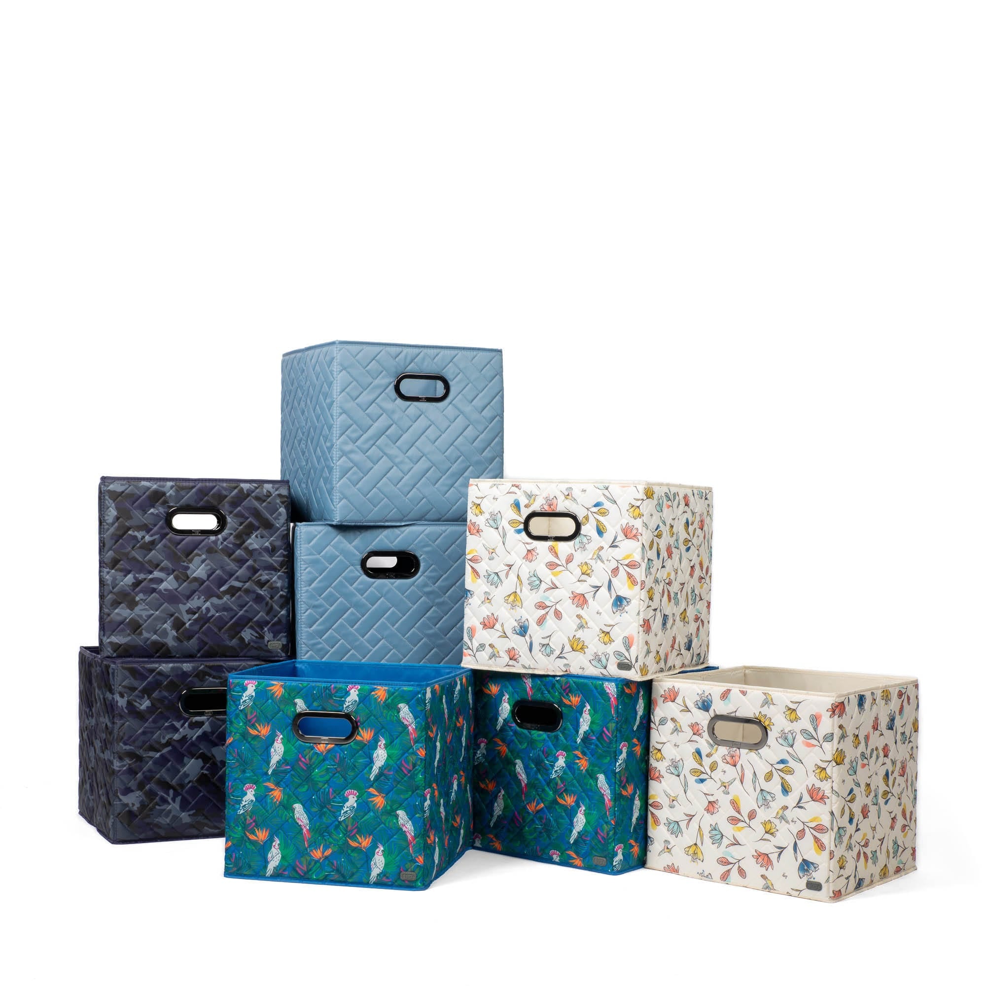 Cargo 2pc Collapsible Cube Bins - - Cargo2pkCollapsibleStorageCube_Group_02