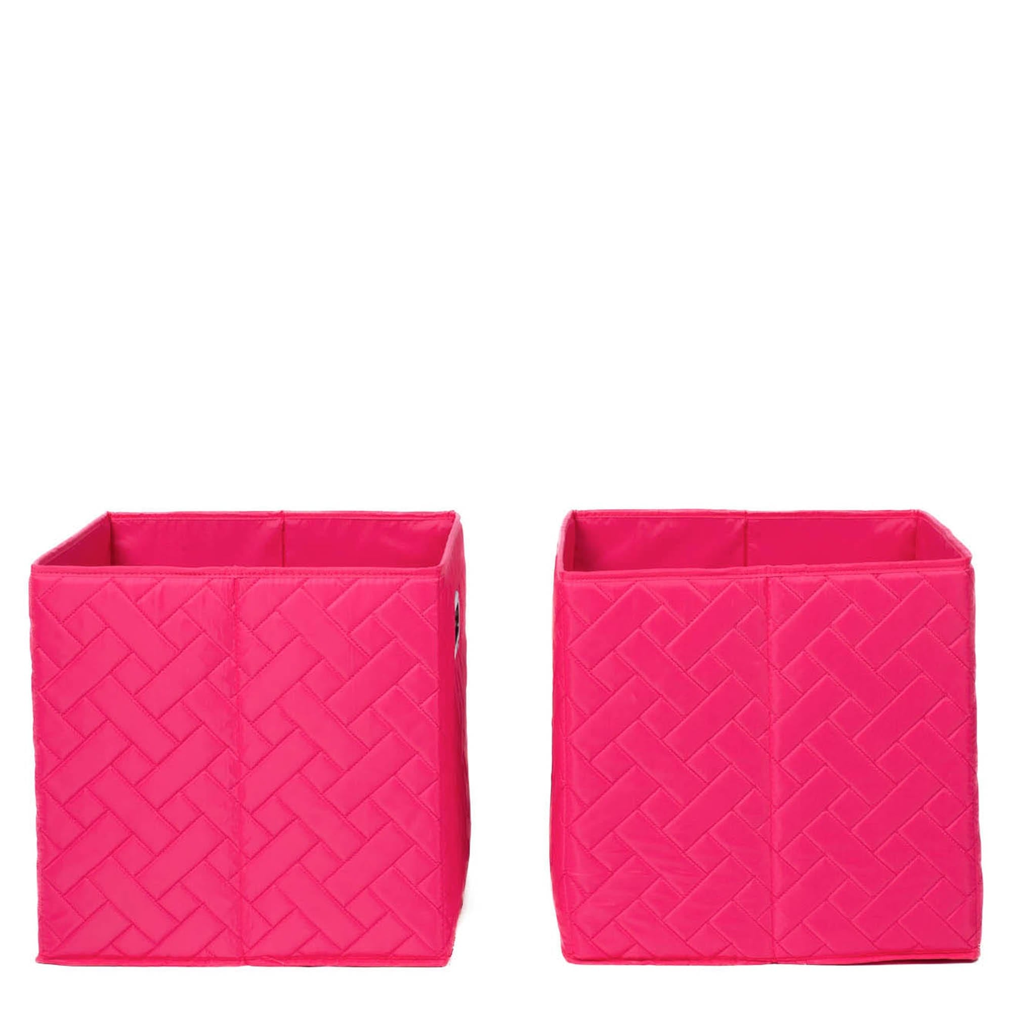 Cargo 2pc Collapsible Cube Bins - MAGENTA - Cargo2pkCollapsibleStorageCube_Magenta_03
