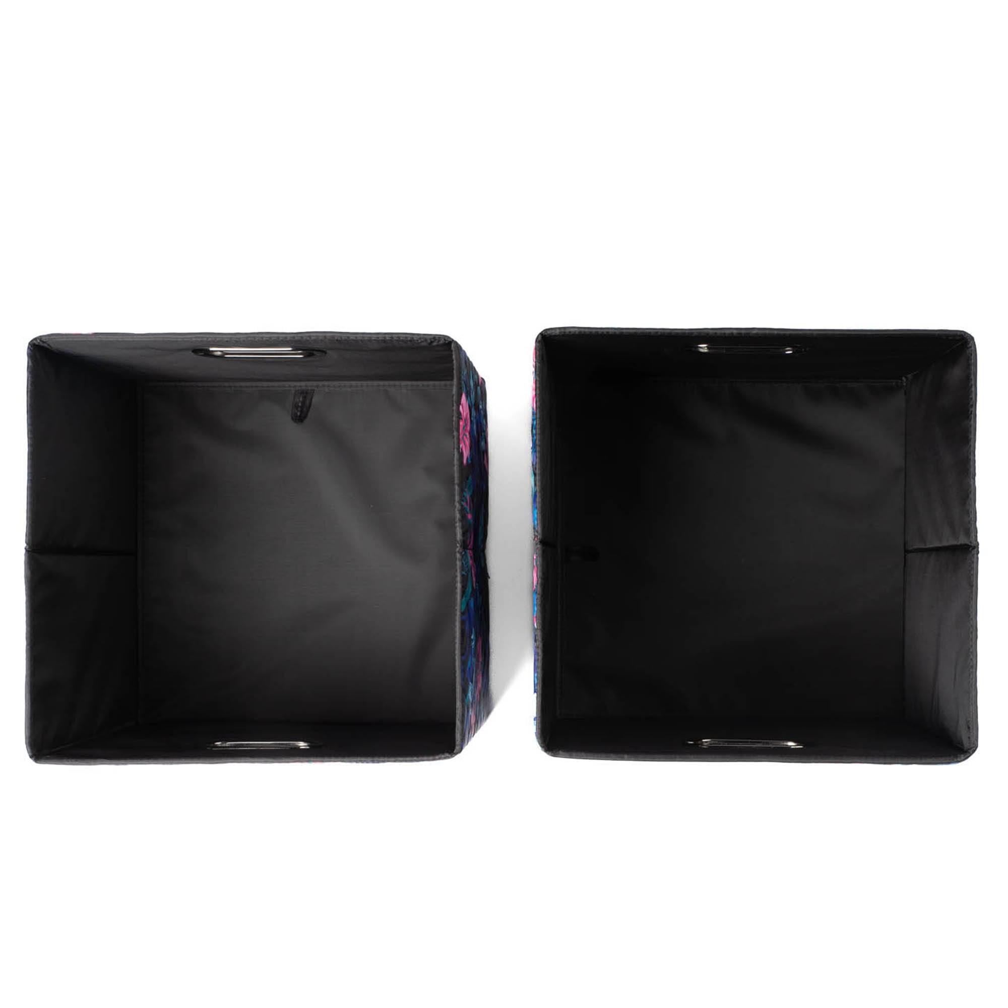 Cargo 2pc Collapsible Cube Bins - RESORT BLACK - Cargo2pkCollapsibleStorageCube_ResortBlack_05