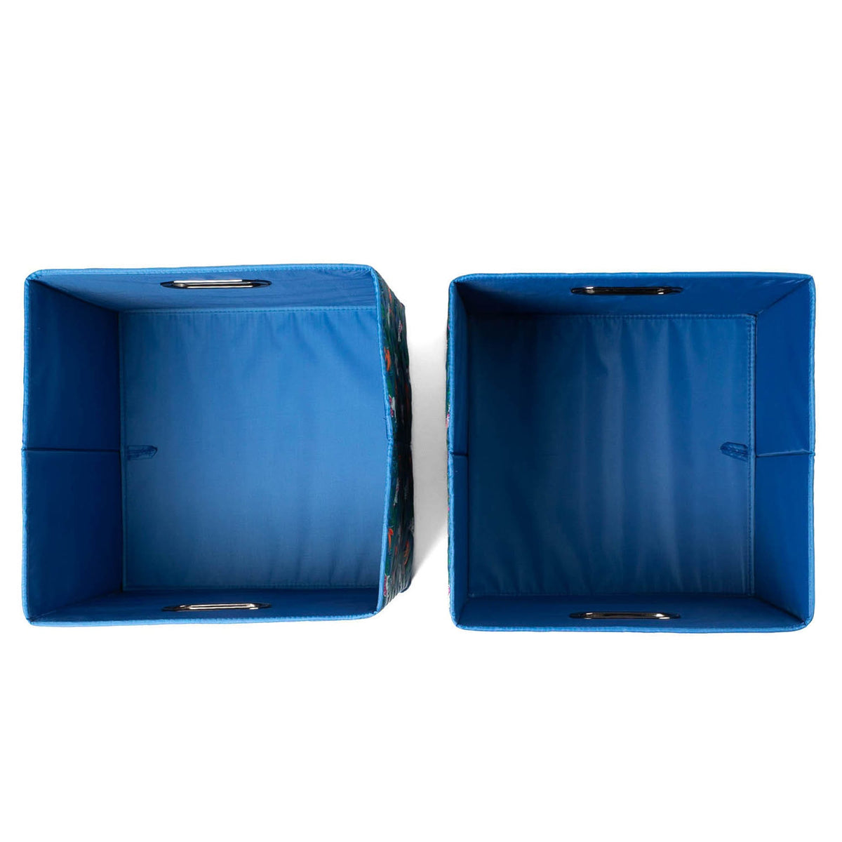 Cargo 2pc Collapsible Cube Bins - TROPICAL BIRDS - Cargo2pkCollapsibleStorageCube_TropicalBirds_05