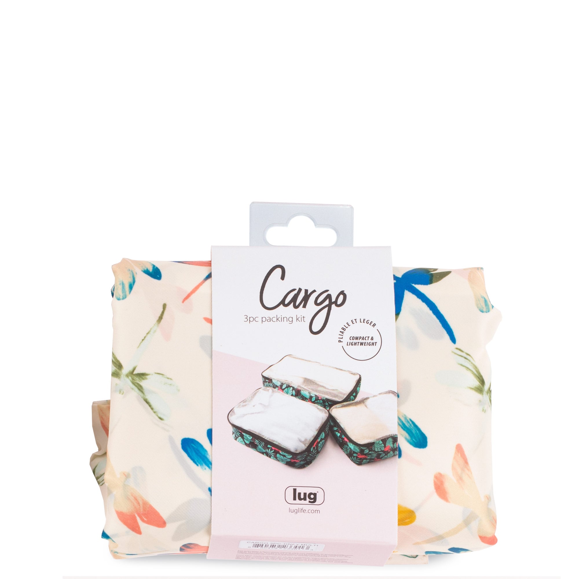Cargo 3pc Packing Cubes - DRAGONFLY MULTI - Cargo3_DragonflyMulti_01