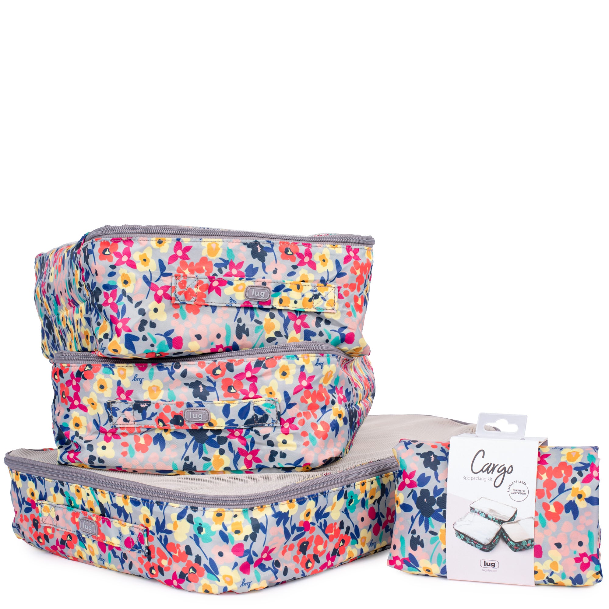Cargo 3pc Packing Cubes - WILDFLOWER MULTI - Cargo3_WildflowerMulti_06