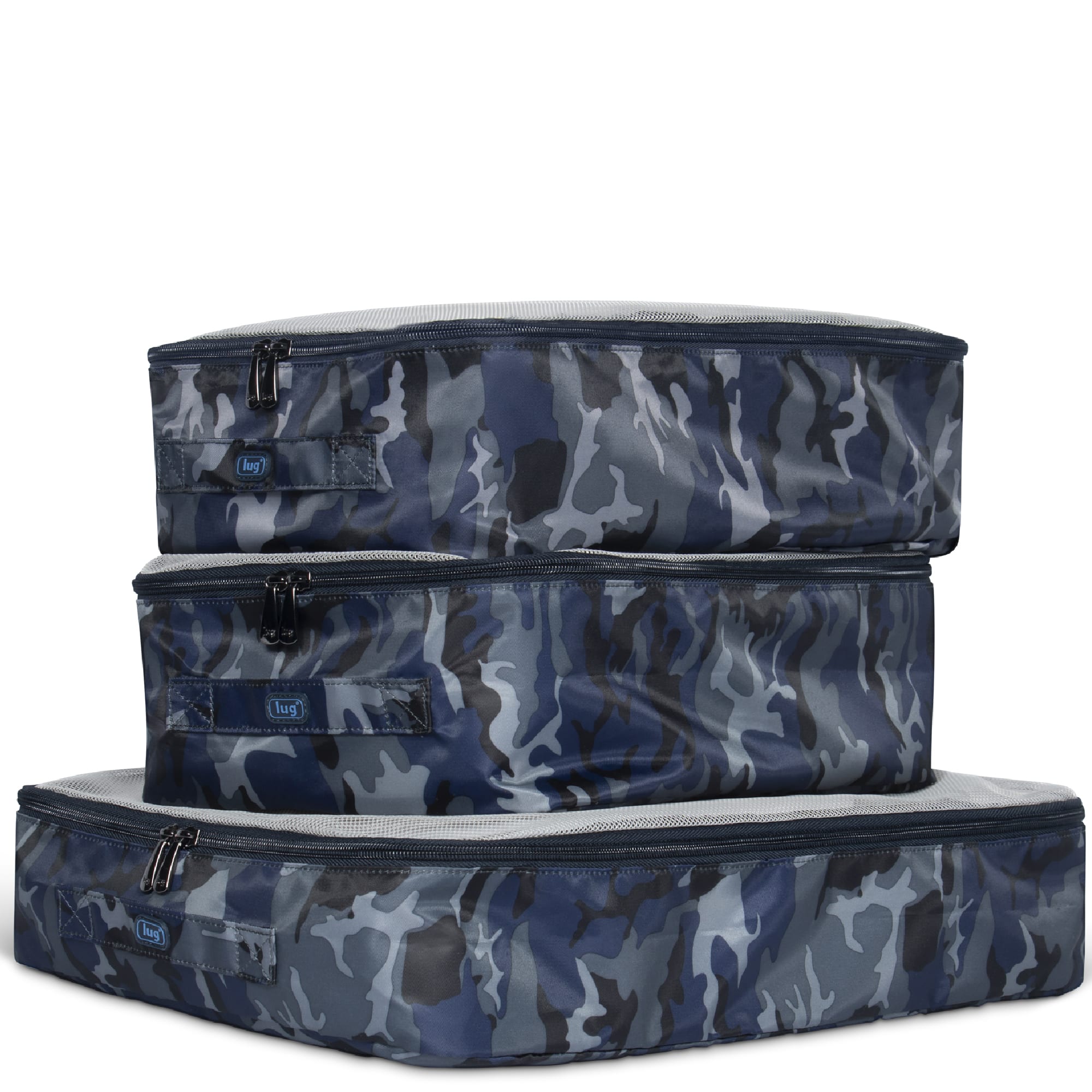 Cargo 3pc Packing Cubes - CAMO NAVY - Cargo3pc_CamoNavy_01
