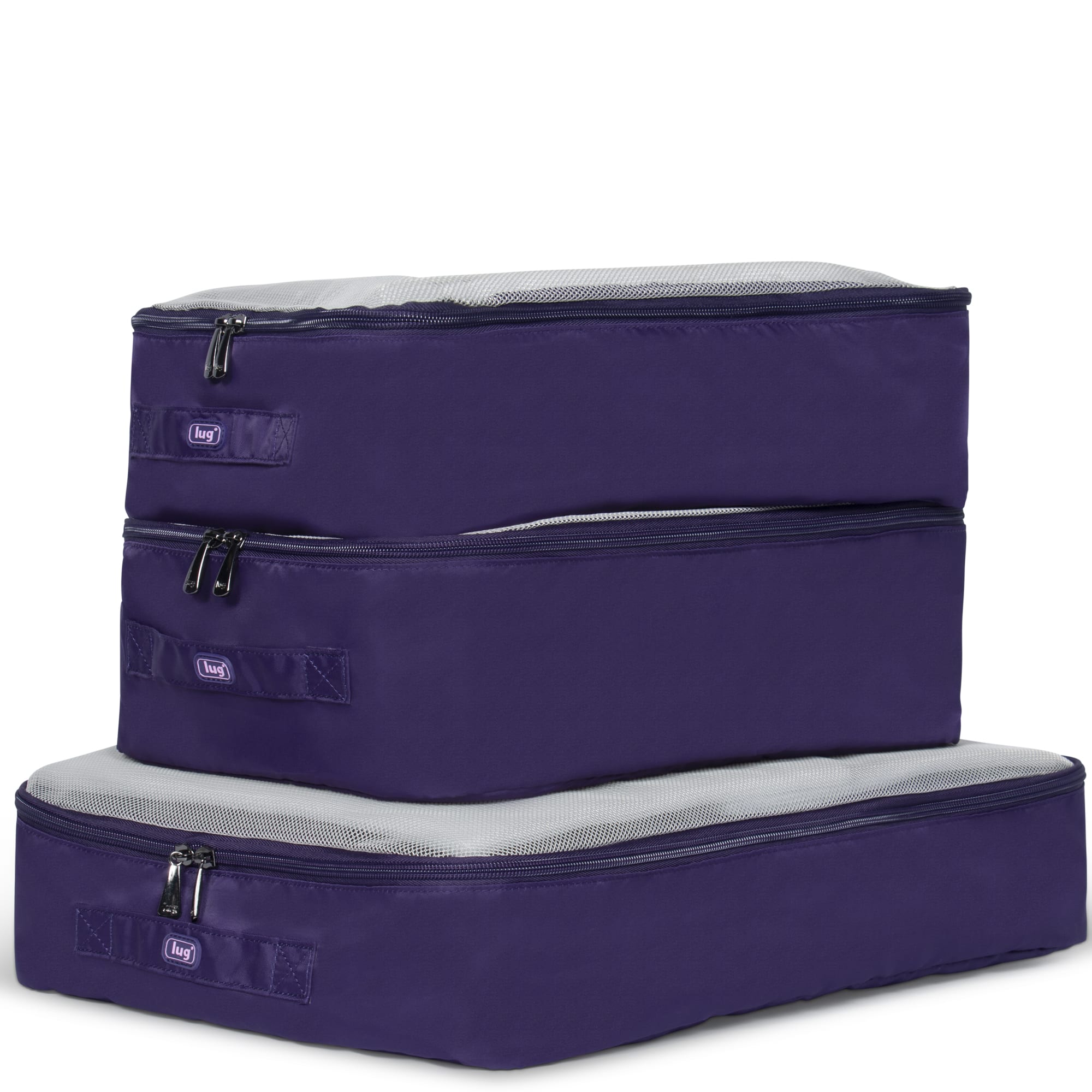 Cargo 3pc Packing Cubes - CONCORD PURPLE - Cargo3pc_ConcordPurple_01