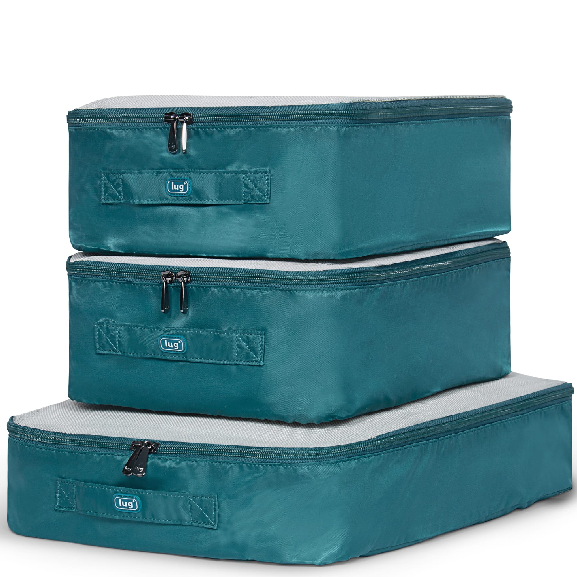 Cargo 3pc Packing Cubes - EMERALD TEAL - Cargo3pc_EmeraldTeal_01