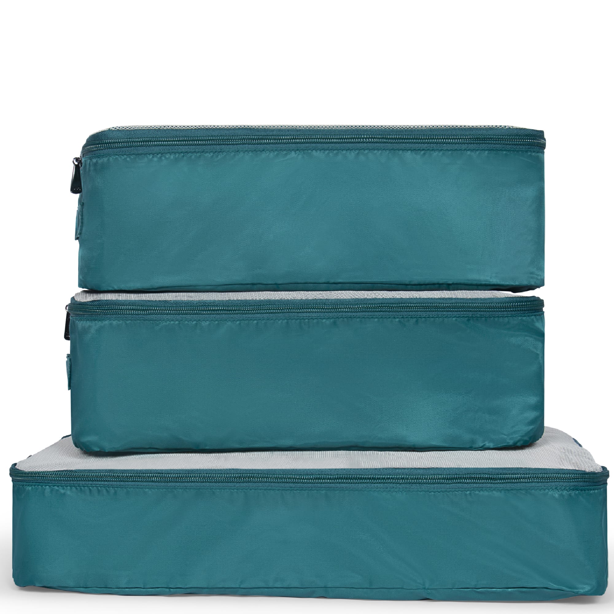 Cargo 3pc Packing Cubes - EMERALD TEAL - Cargo3pc_EmeraldTeal_02