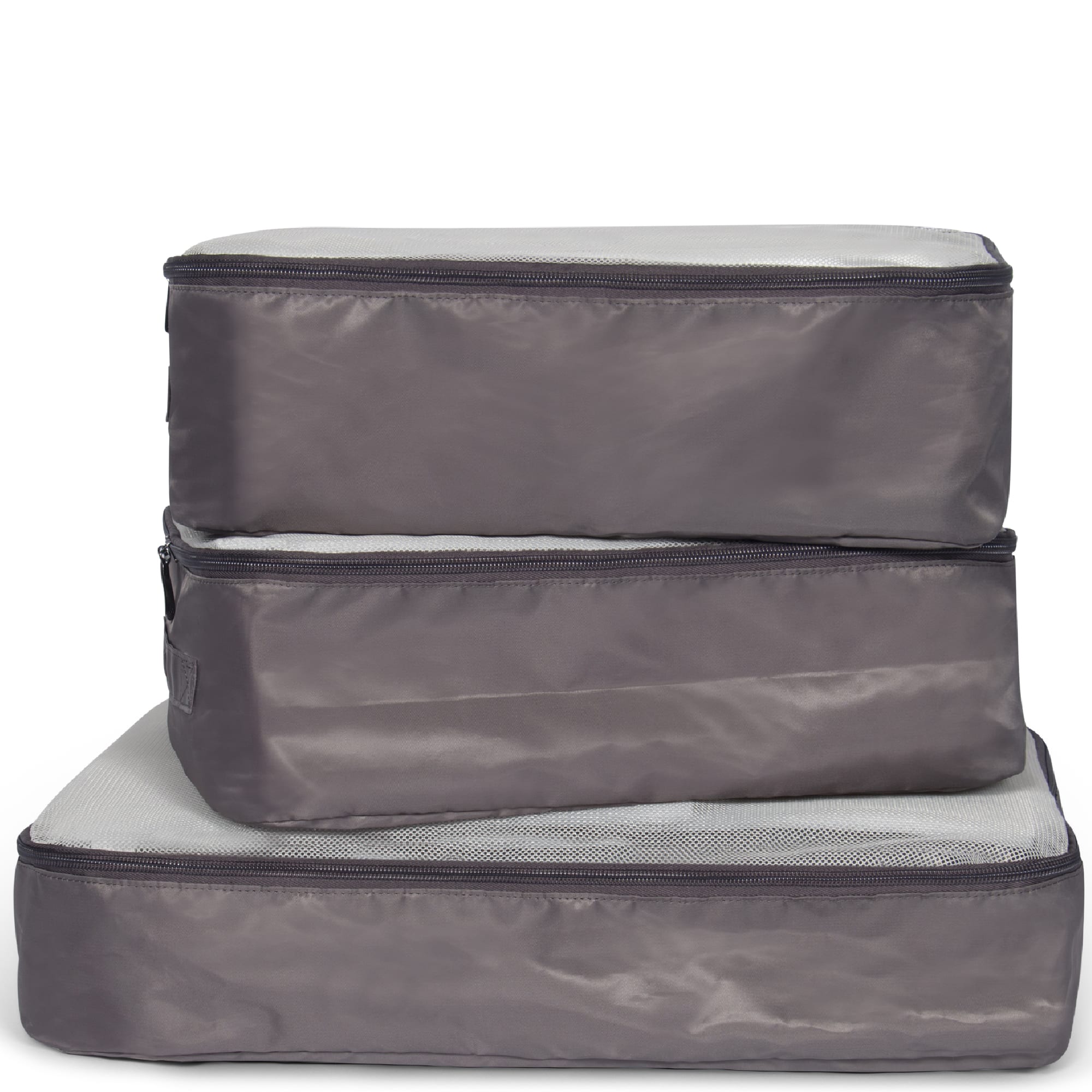 Cargo 3pc Packing Cubes - GUNMETAL GREY - Cargo3pc_GunmetalGrey_02