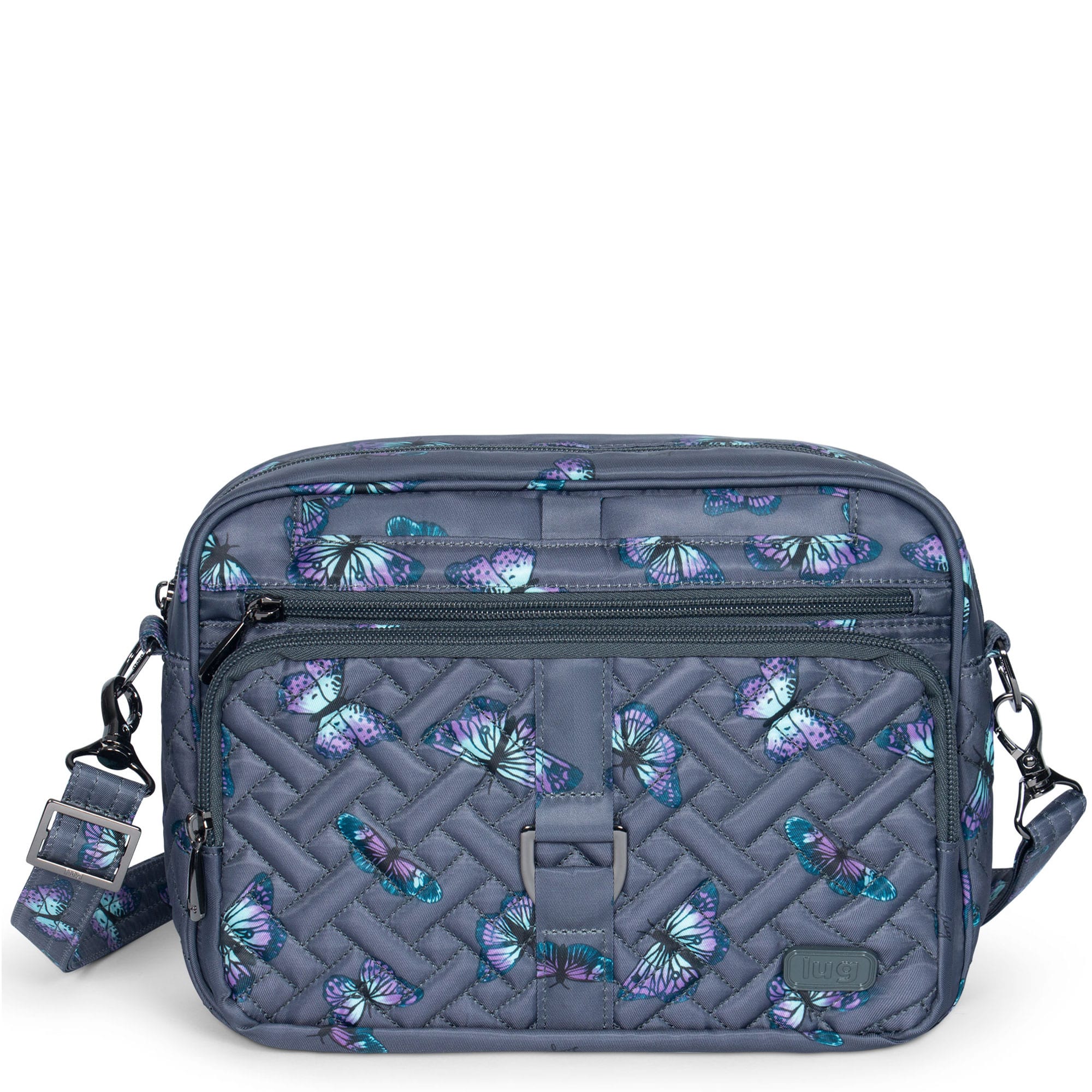 Carousel XL Crossbody Bag - BUTTERFLY GREY - Carousel-XL_ButterflyGrey_01