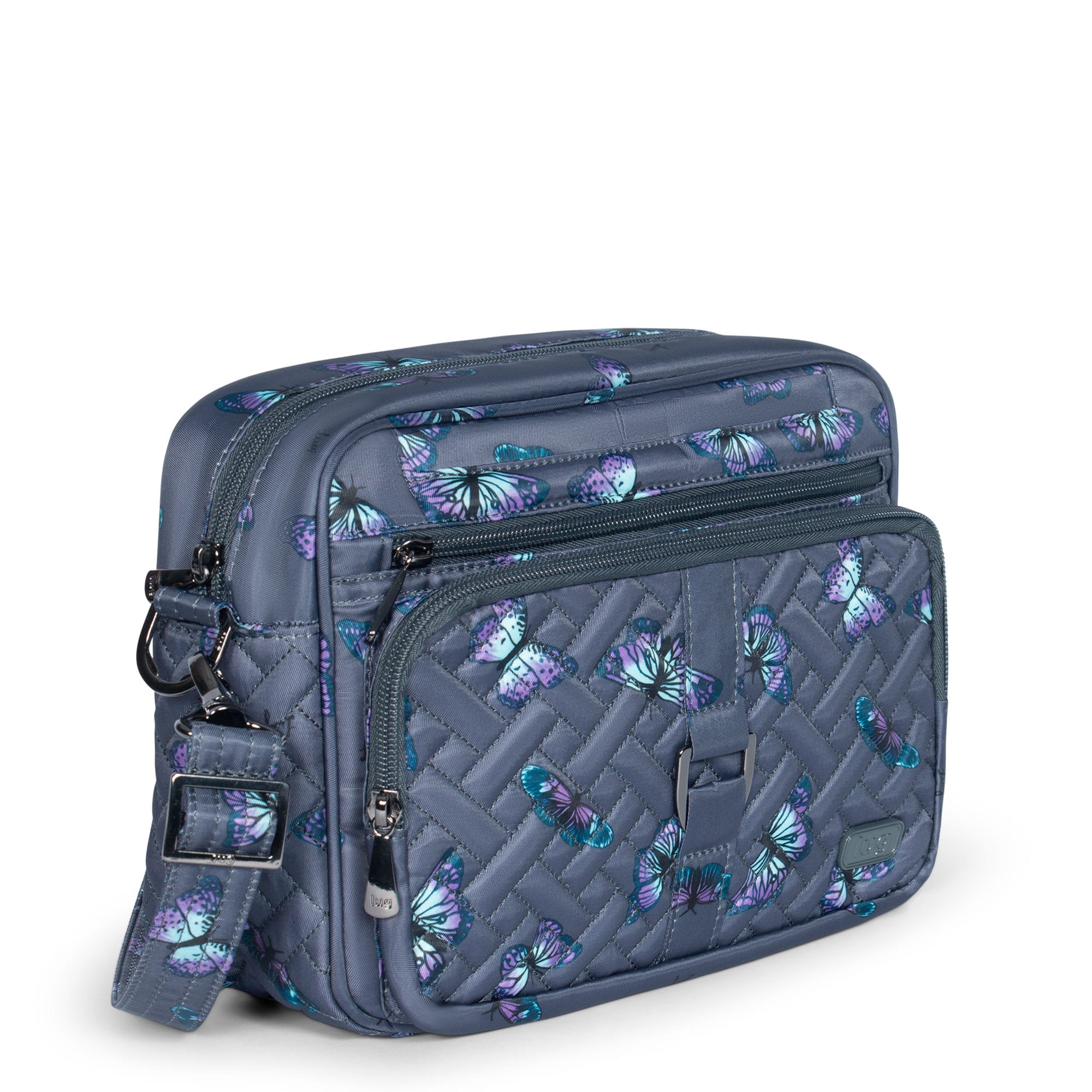 Carousel XL Crossbody Bag - BUTTERFLY GREY - Carousel-XL_ButterflyGrey_02