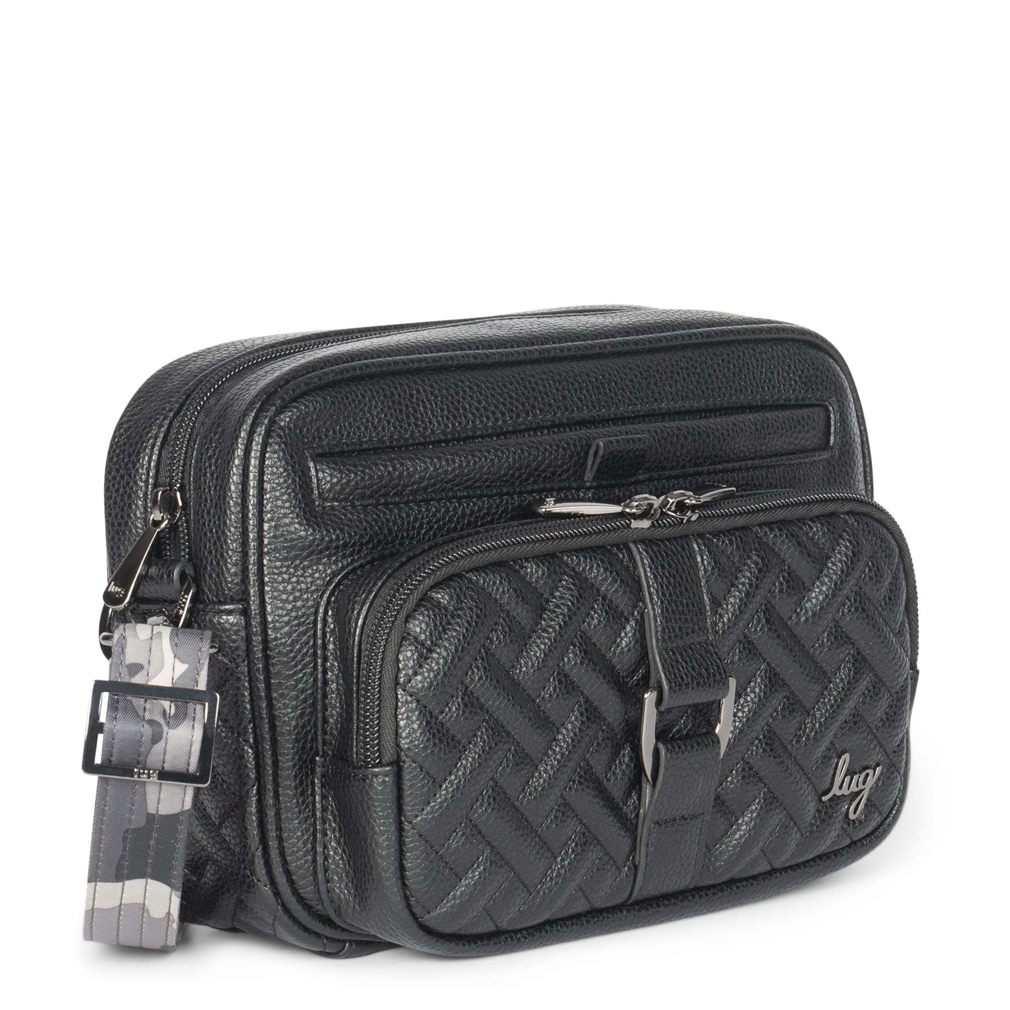 Carousel Classic VL Crossbody Bag - BLACK - CarouselVL_Black_02