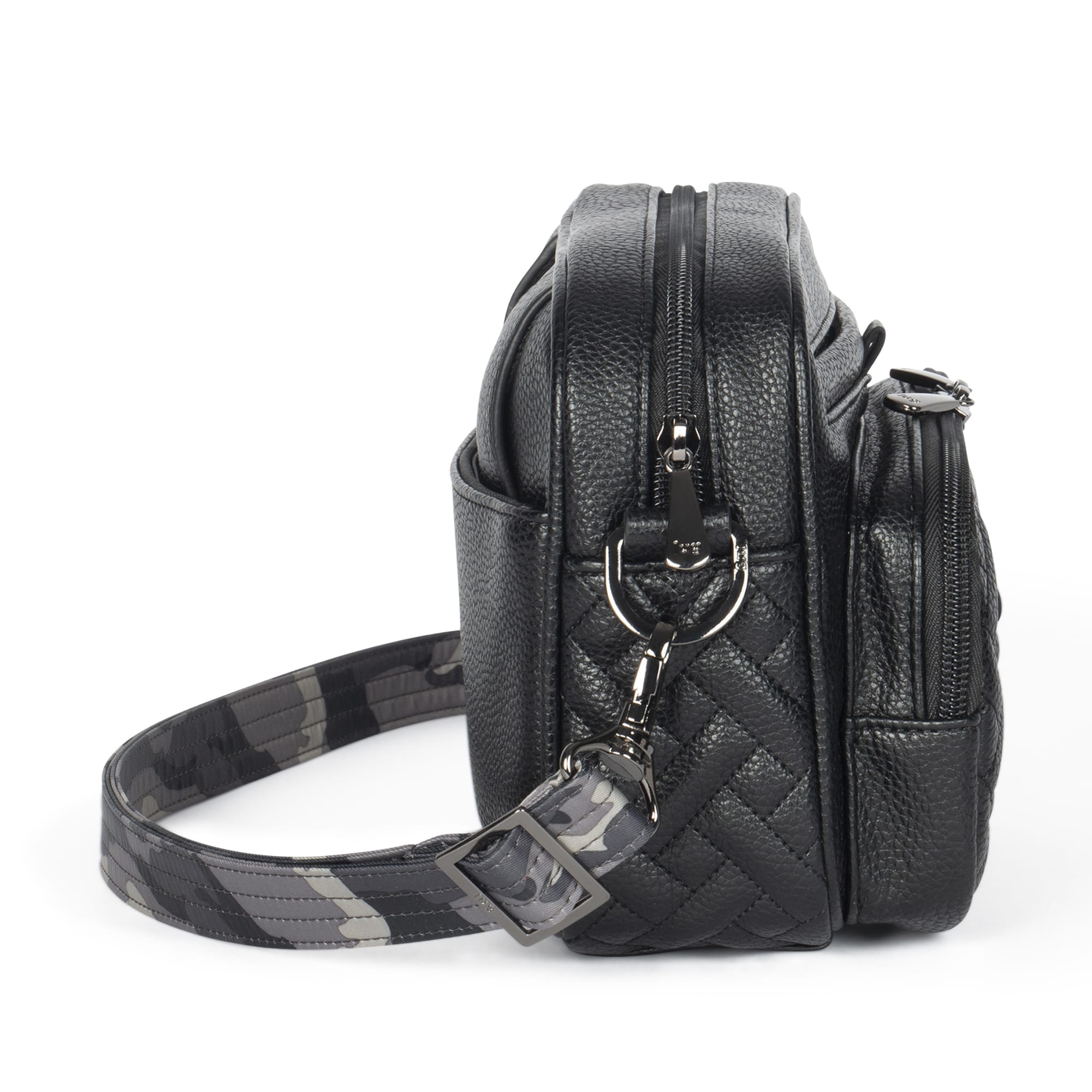 Carousel Classic VL Crossbody Bag - BLACK - CarouselVL_Black_03