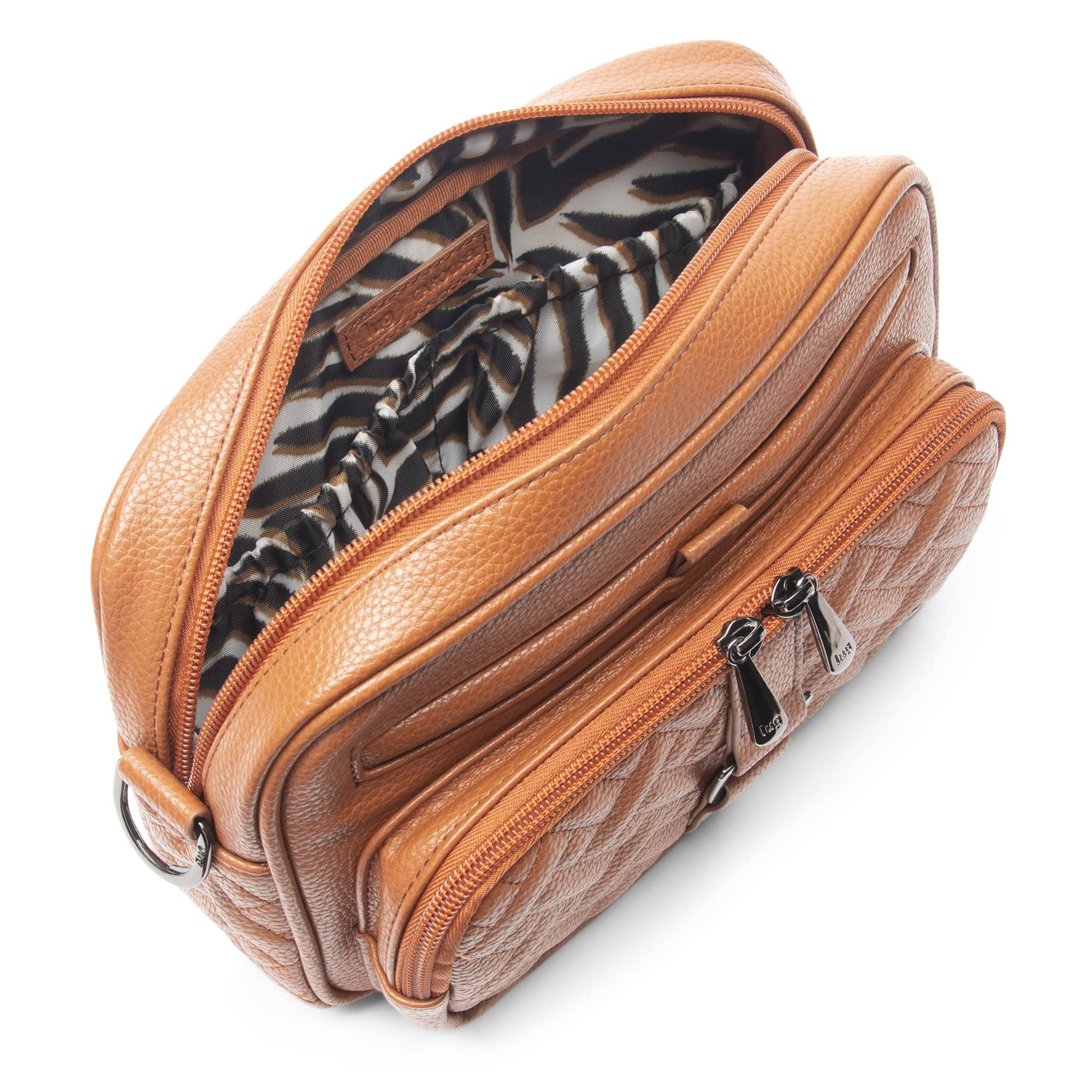 Carousel Classic VL Crossbody Bag - COPPER BROWN - CarouselVL_CopperBrown_05