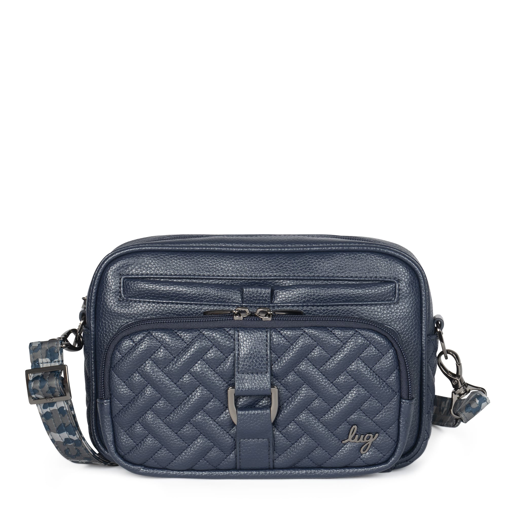 Carousel Classic VL Crossbody Bag - NAVY BLUE - CarouselVL_NavyBlue_01