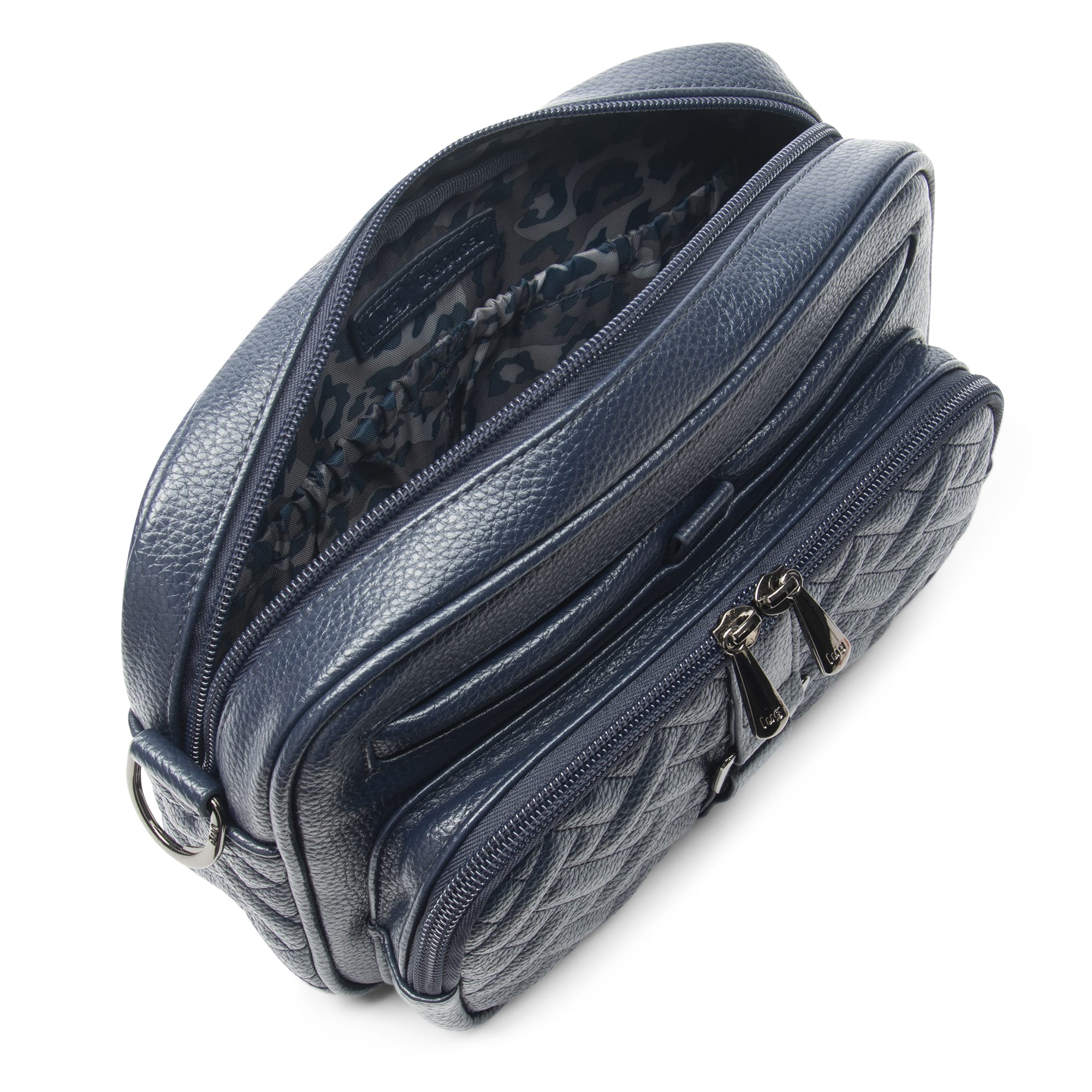 Carousel Classic VL Crossbody Bag - NAVY BLUE - CarouselVL_NavyBlue_05