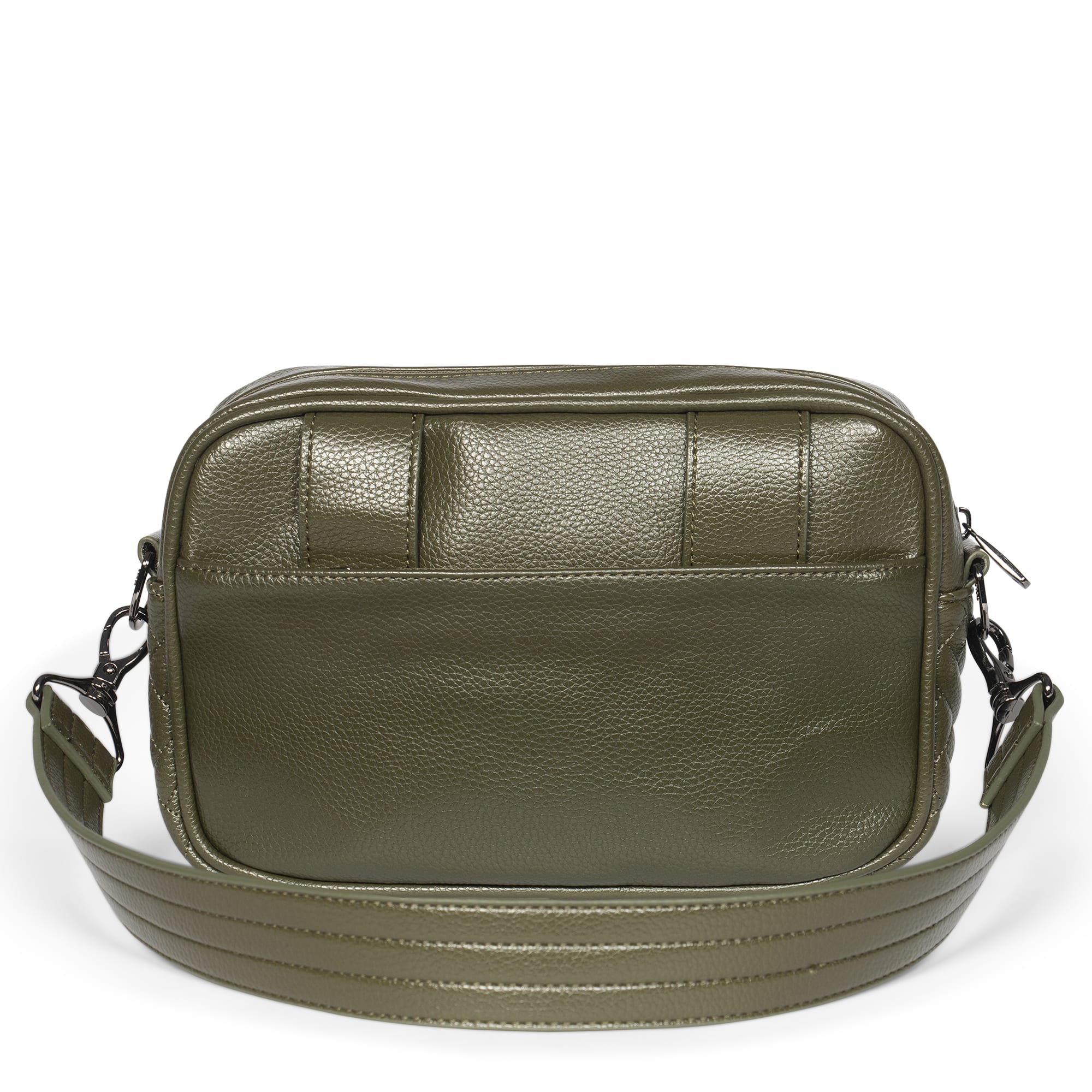 Carousel Classic VL Crossbody Bag - OLIVE GREEN - CarouselVL_OliveGreen_04