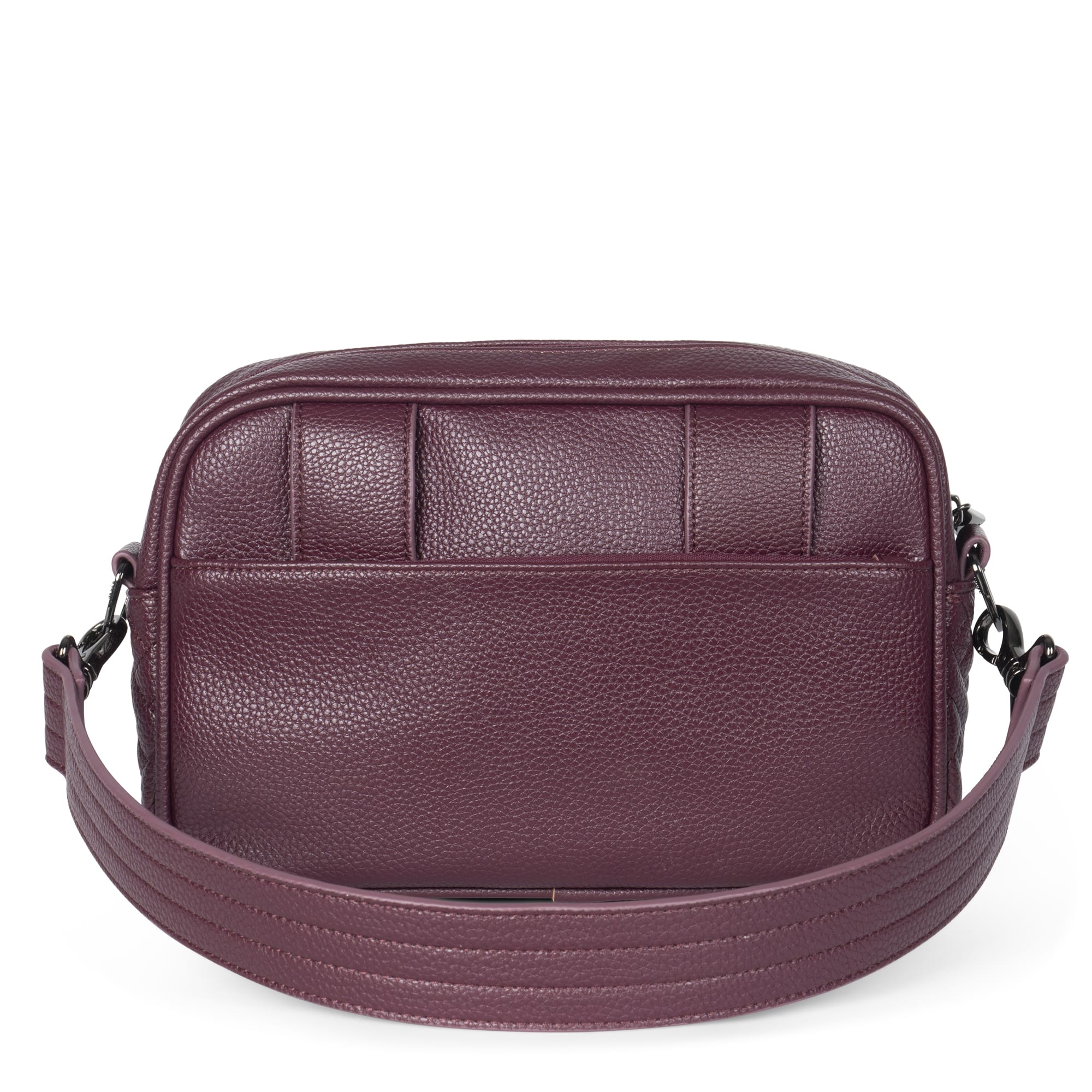 Carousel Classic VL Crossbody Bag - WINE RED - CarouselVL_WineRed_04