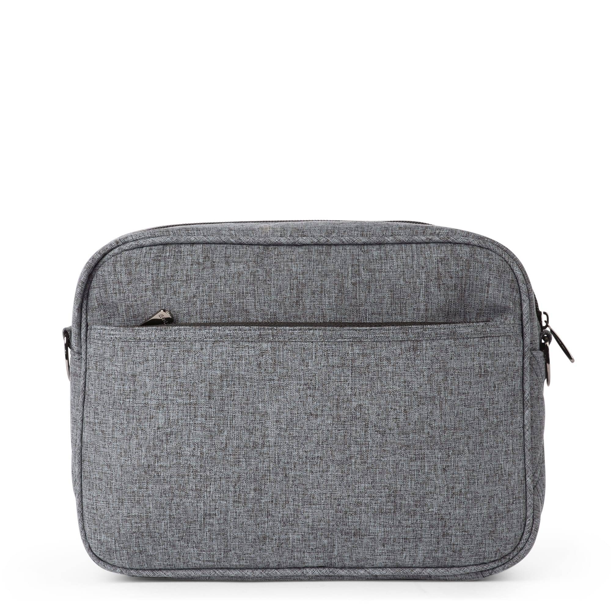 Carousel XL 2 Crossbody Bag - HEATHER GREY - CarouselXL2wCharmBar_Heather_Grey_04