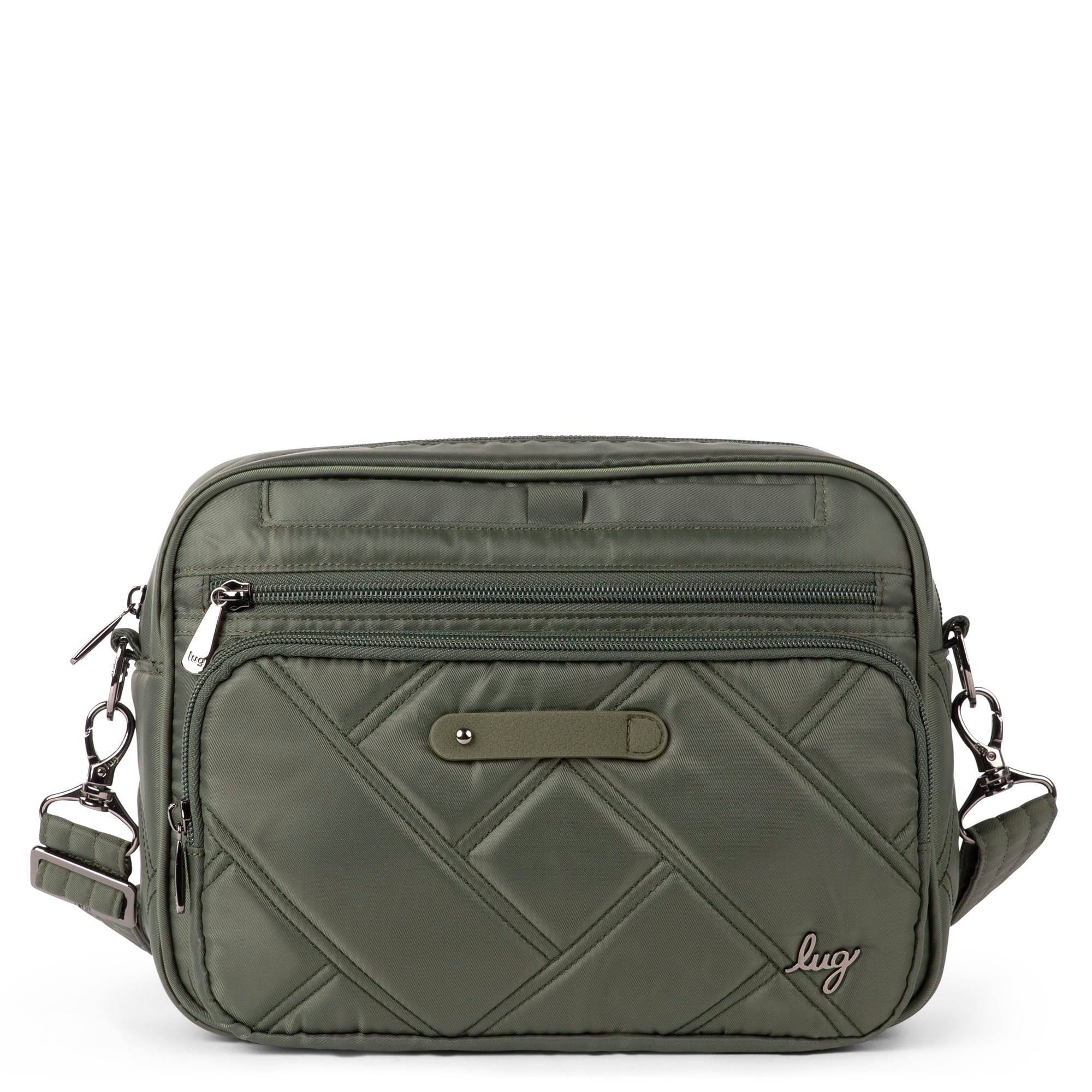 Carousel XL 2 Crossbody Bag - OLIVE GREEN - CarouselXL2wCharmBar_OliveGreen_01