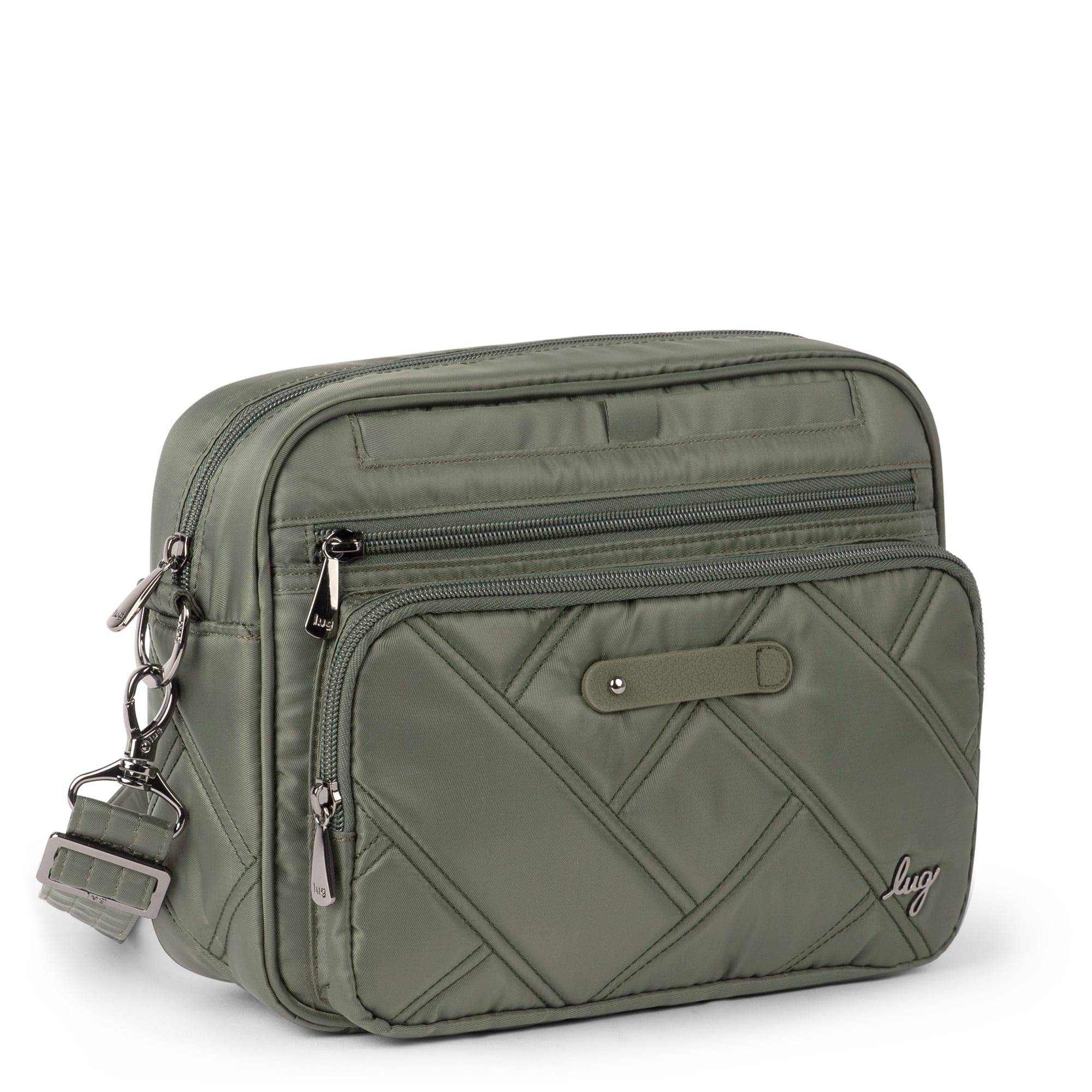 Carousel XL 2 Crossbody Bag - OLIVE GREEN - CarouselXL2wCharmBar_OliveGreen_02