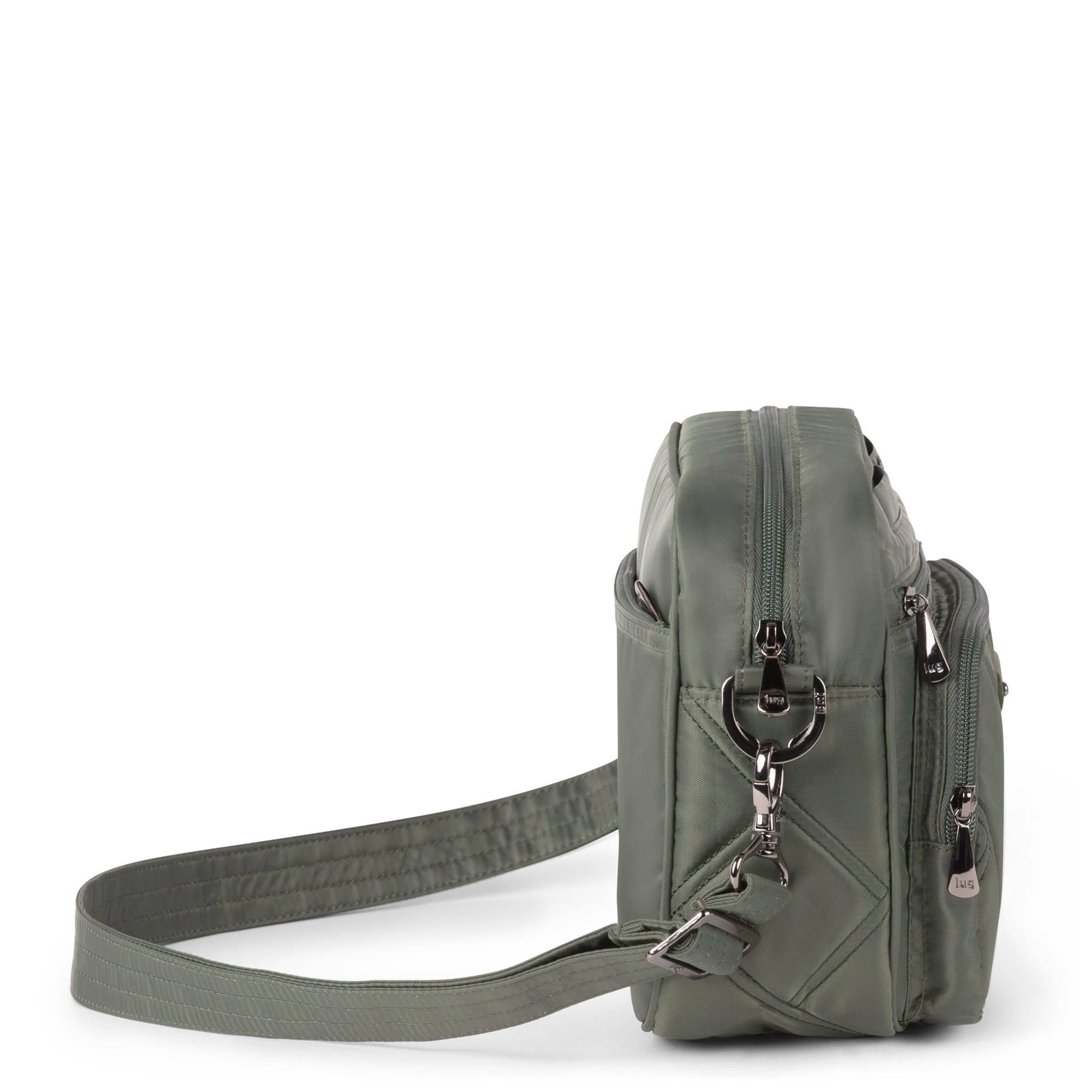 Carousel XL 2 Crossbody Bag - OLIVE GREEN - CarouselXL2wCharmBar_OliveGreen_03