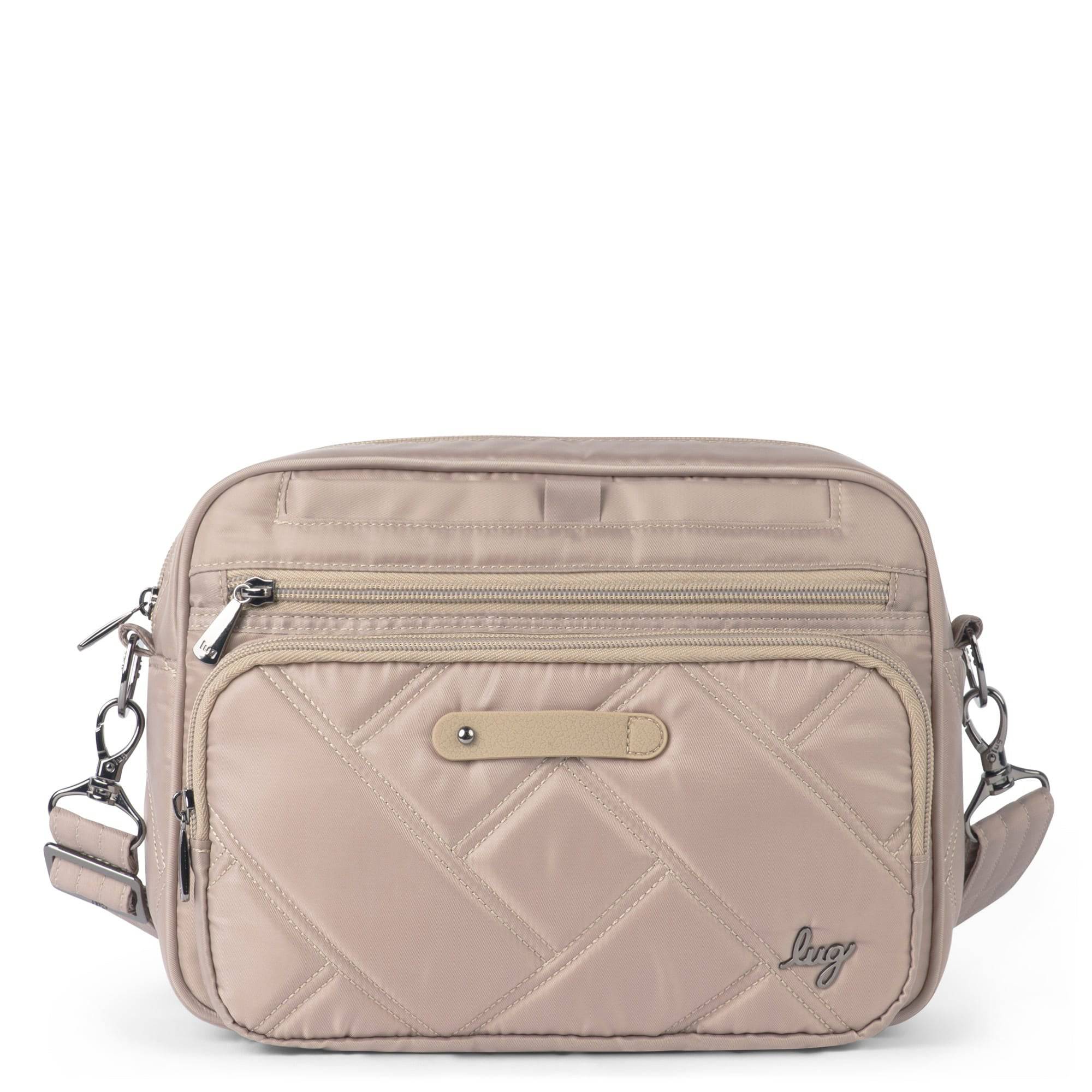 Carousel XL 2 Crossbody Bag - SAND TAUPE - CarouselXL2wCharmBar_SandTaupe_01