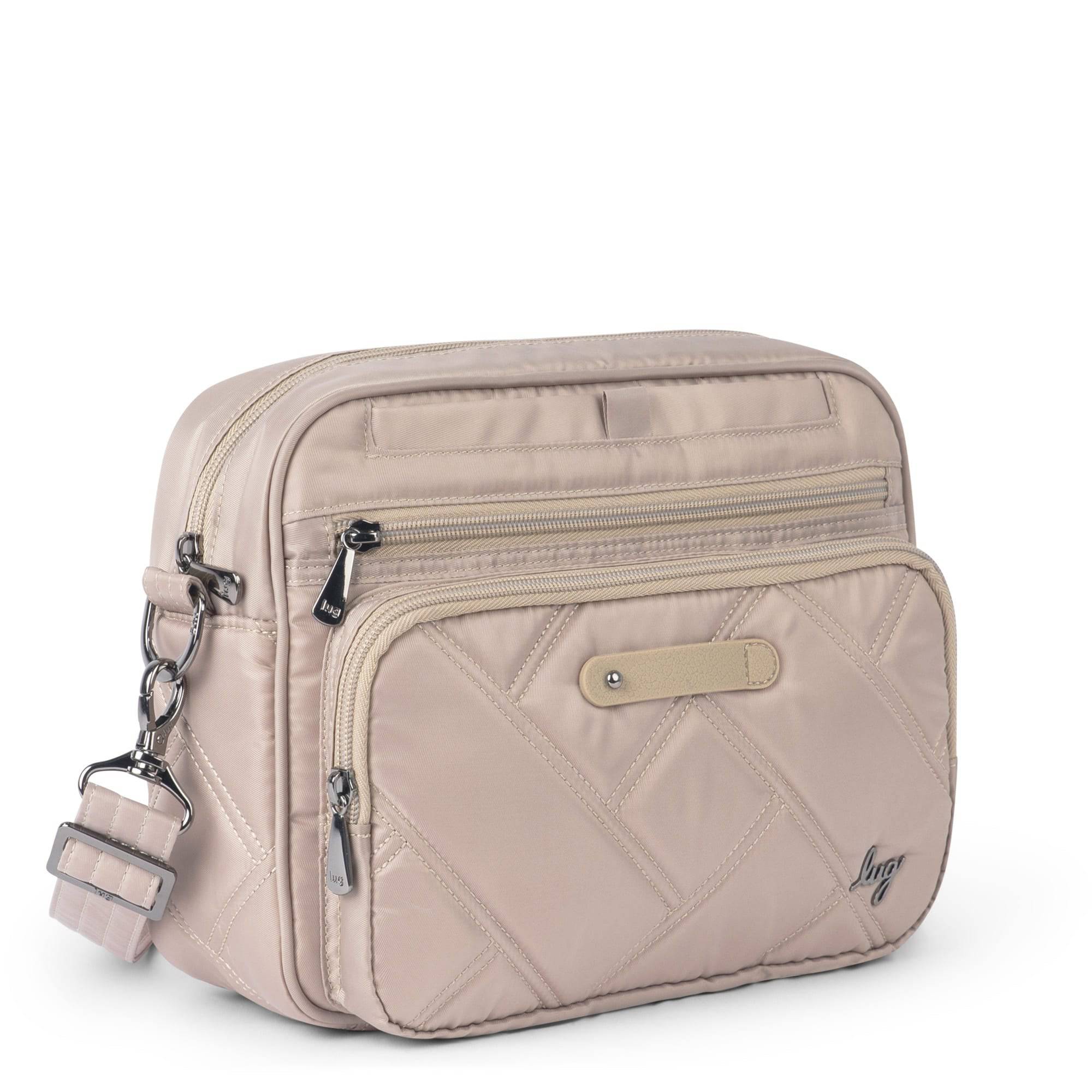 Carousel XL 2 Crossbody Bag - SAND TAUPE - CarouselXL2wCharmBar_SandTaupe_02