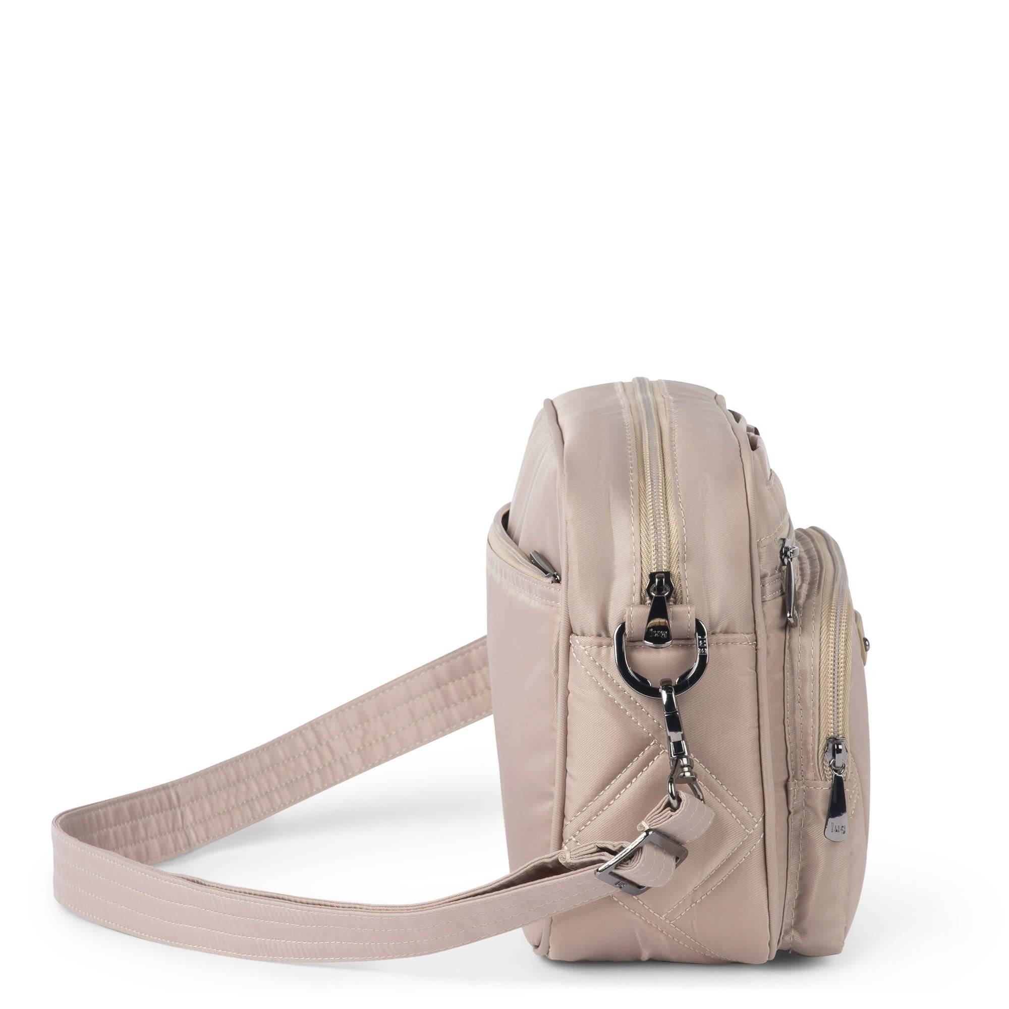 Carousel XL 2 Crossbody Bag - SAND TAUPE - CarouselXL2wCharmBar_SandTaupe_03