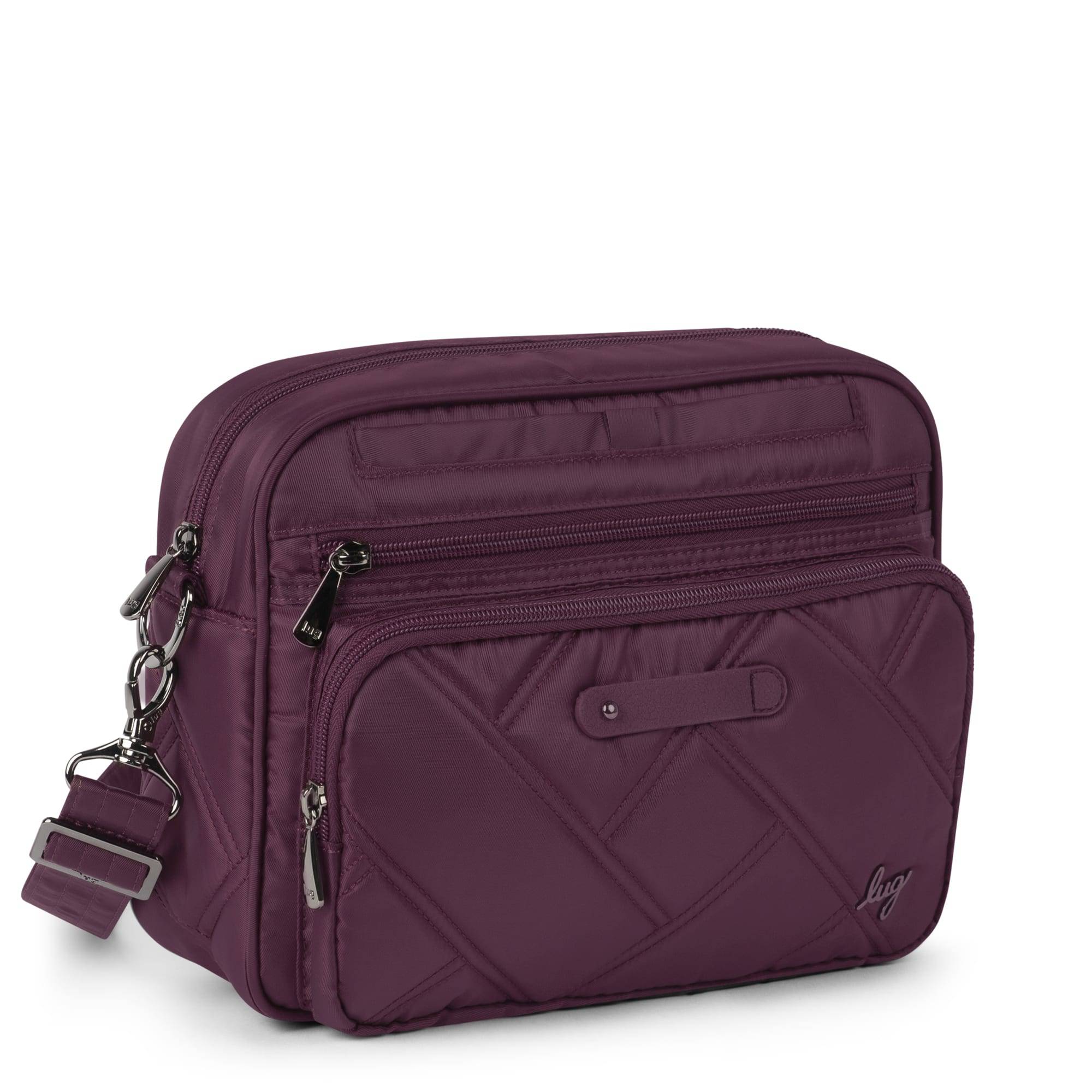 Carousel XL 2 Crossbody Bag - WINE RED - CarouselXL2wCharmBar_WineRed_02