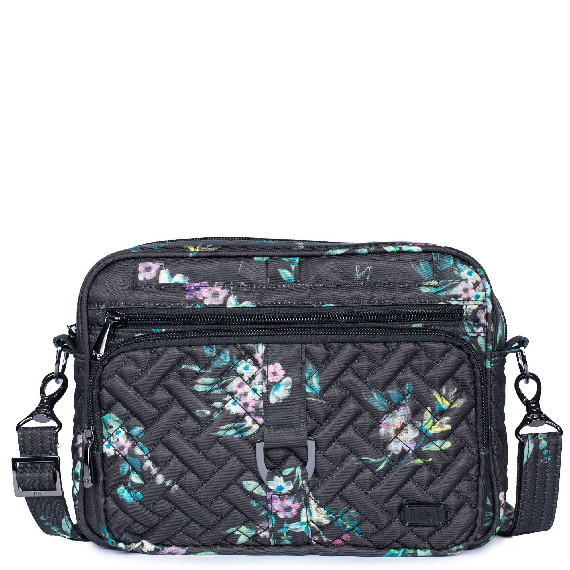 Carousel XL Crossbody Bag - BOUQUET BLACK - CarouselXL_BouquetBlack_01