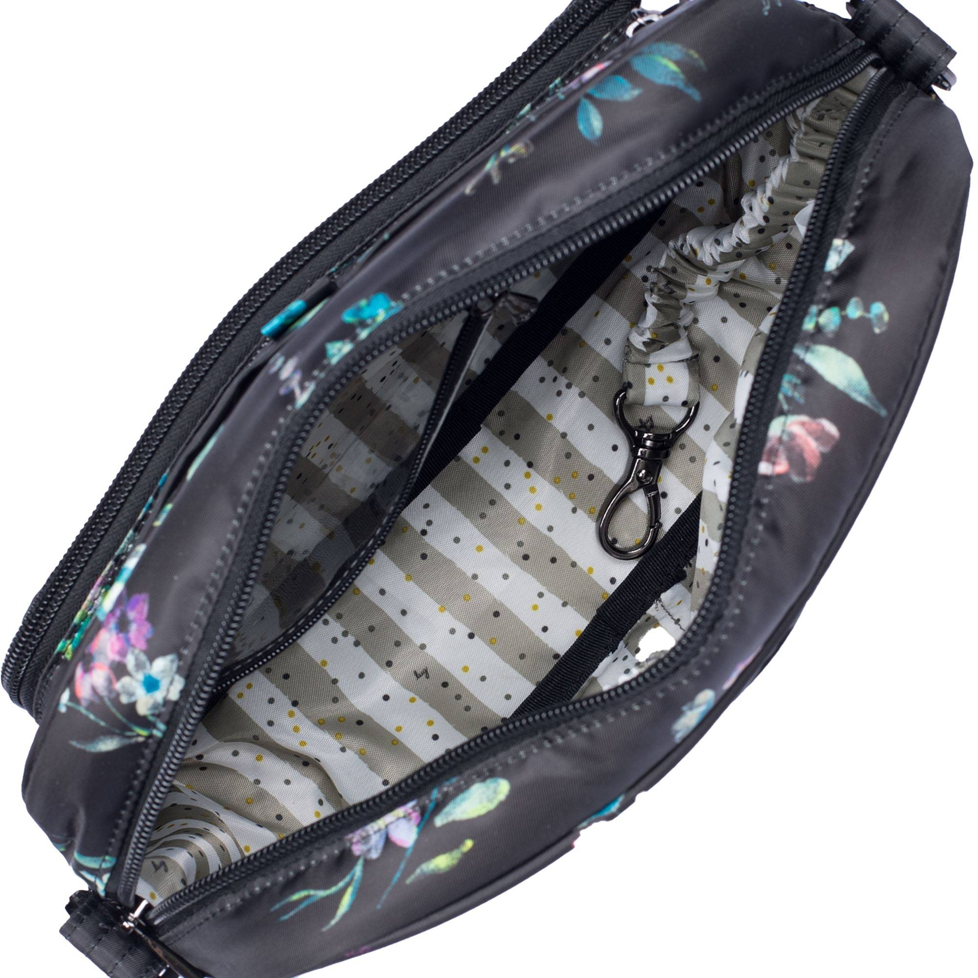 Carousel XL Crossbody Bag - BOUQUET BLACK - CarouselXL_BouquetBlack_05