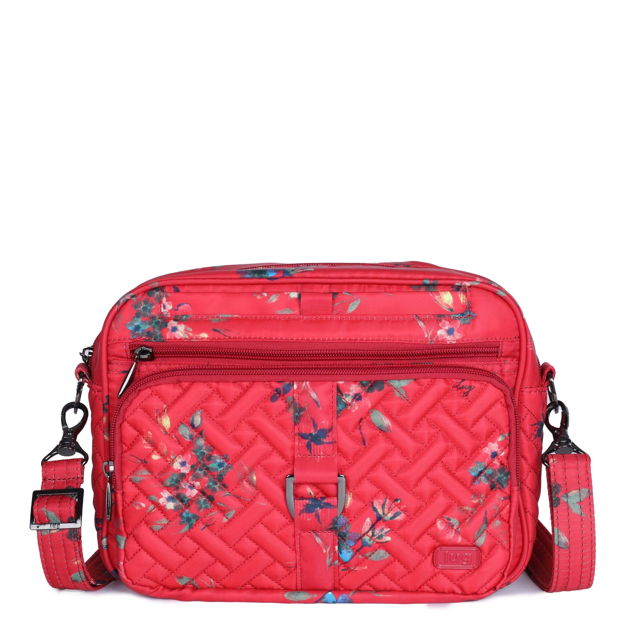 Carousel XL Crossbody Bag - BOUQUET RED - CarouselXL_BouquetRed_01