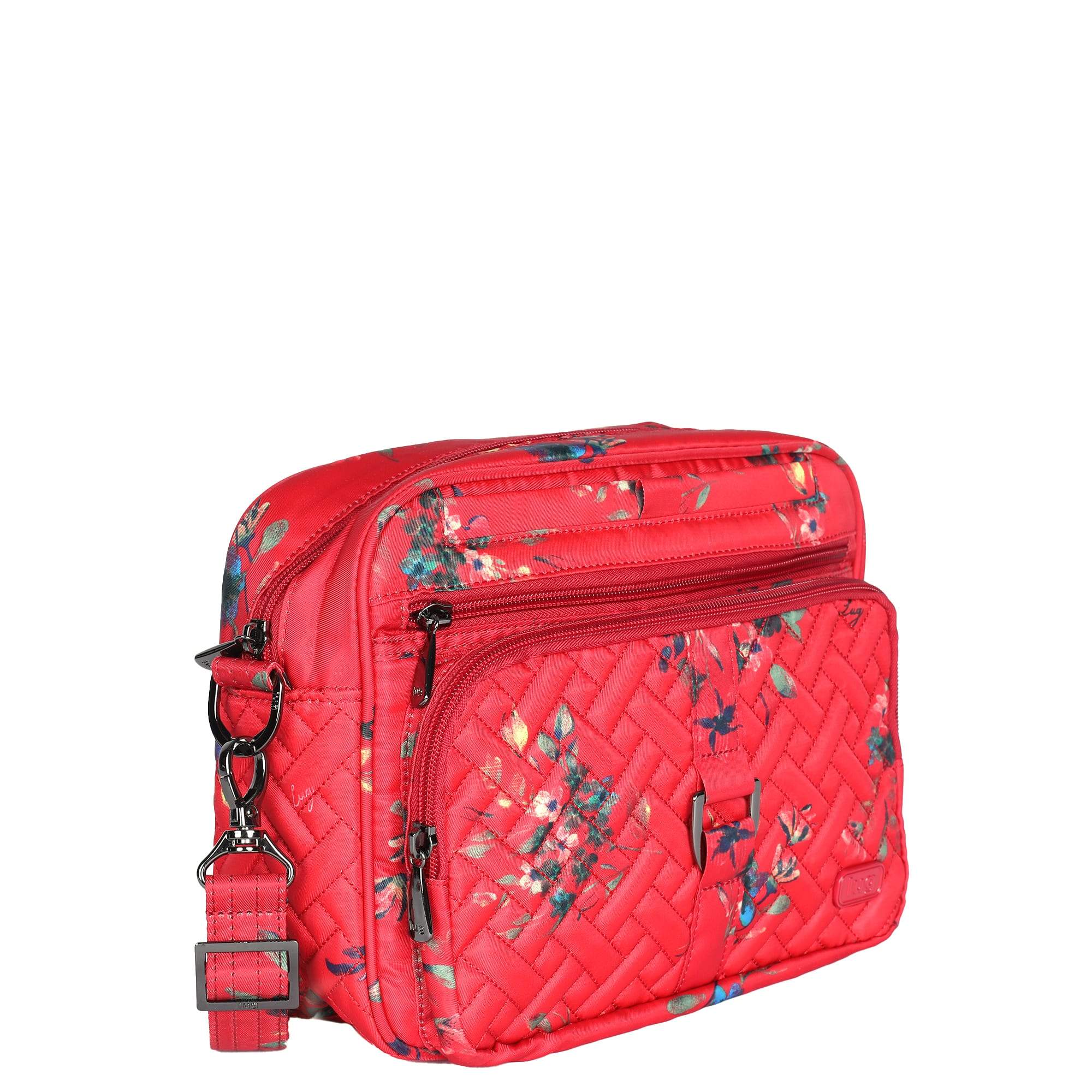 Carousel XL Crossbody Bag - BOUQUET RED - CarouselXL_BouquetRed_02