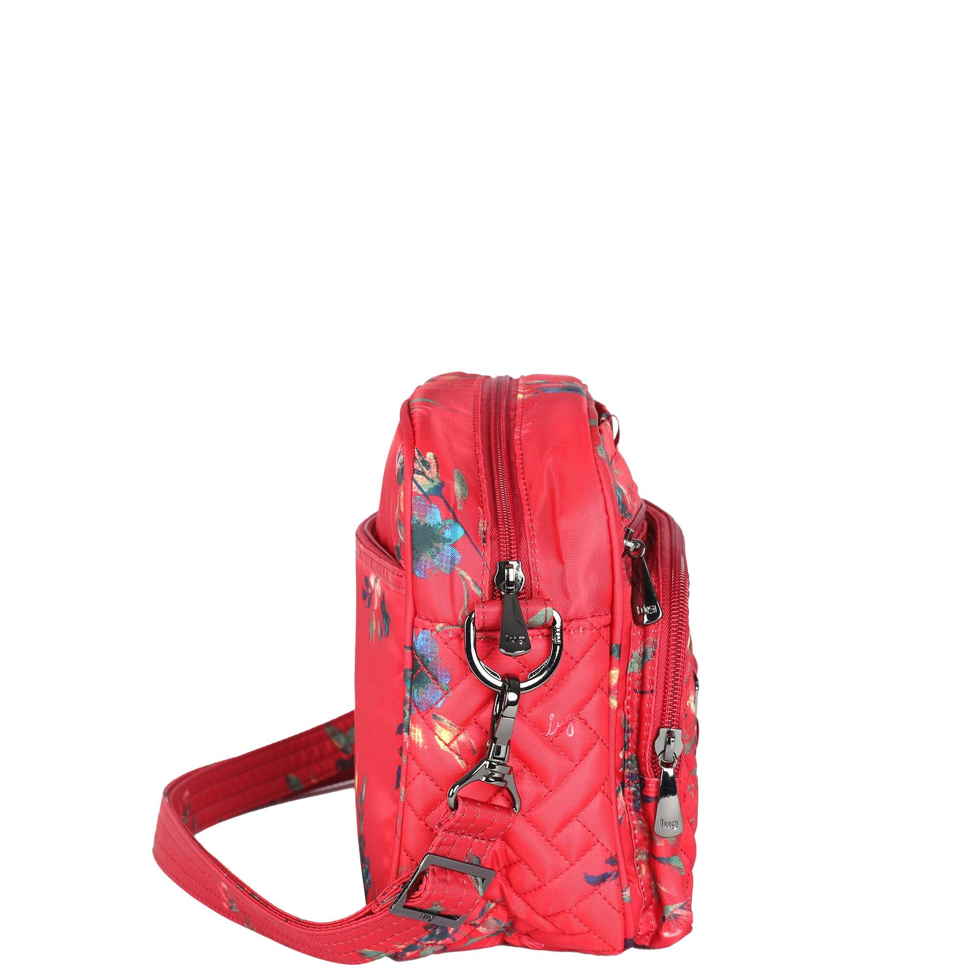 Carousel XL Crossbody Bag - BOUQUET RED - CarouselXL_BouquetRed_03