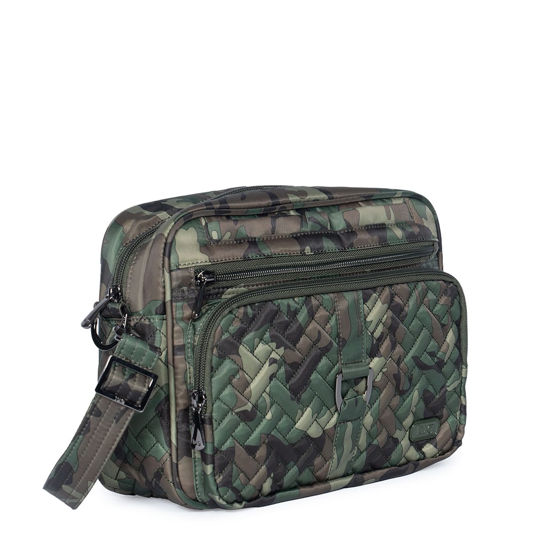 Carousel XL Crossbody Bag - CAMO GREEN - CarouselXL_CamoOlive_02