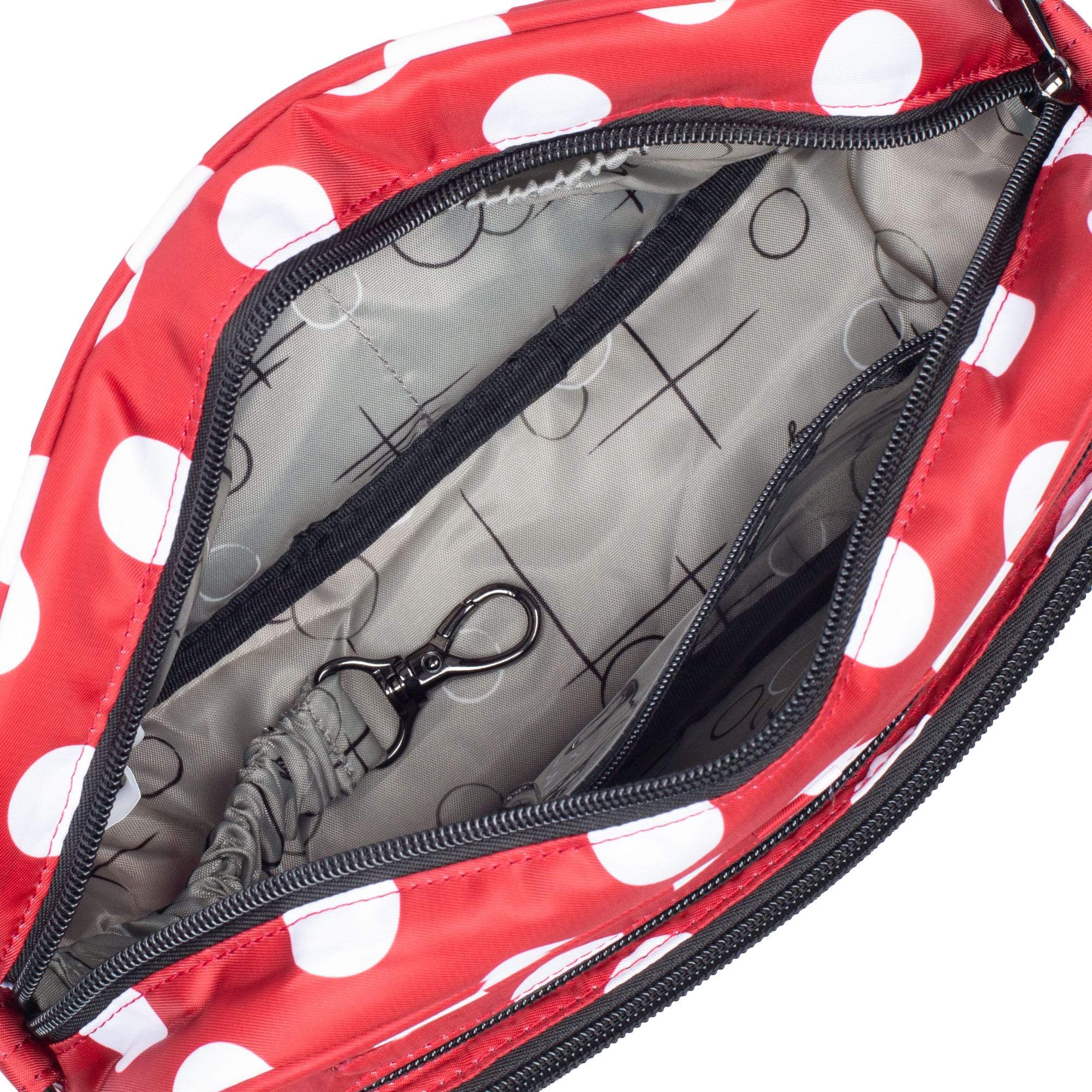 Carousel XL Crossbody Bag - CRIMSON LARGE DOT - CarouselXL_CrimsonLgDot_05_59de32a1-6041-4ce6-8249-2a9145223555