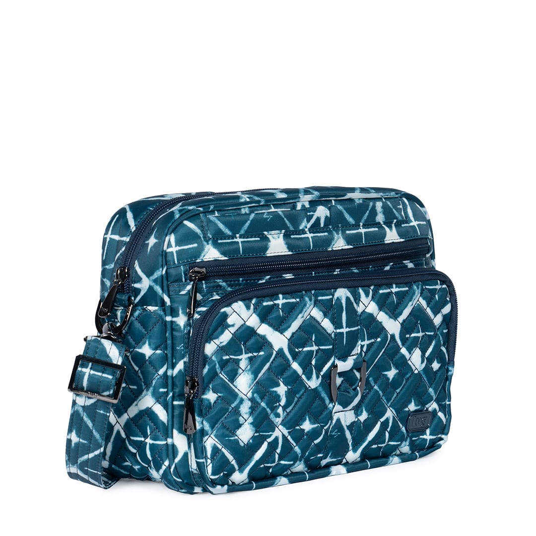 Carousel XL Crossbody Bag - DIAMOND NAVY - CarouselXL_DiamondNavy_02