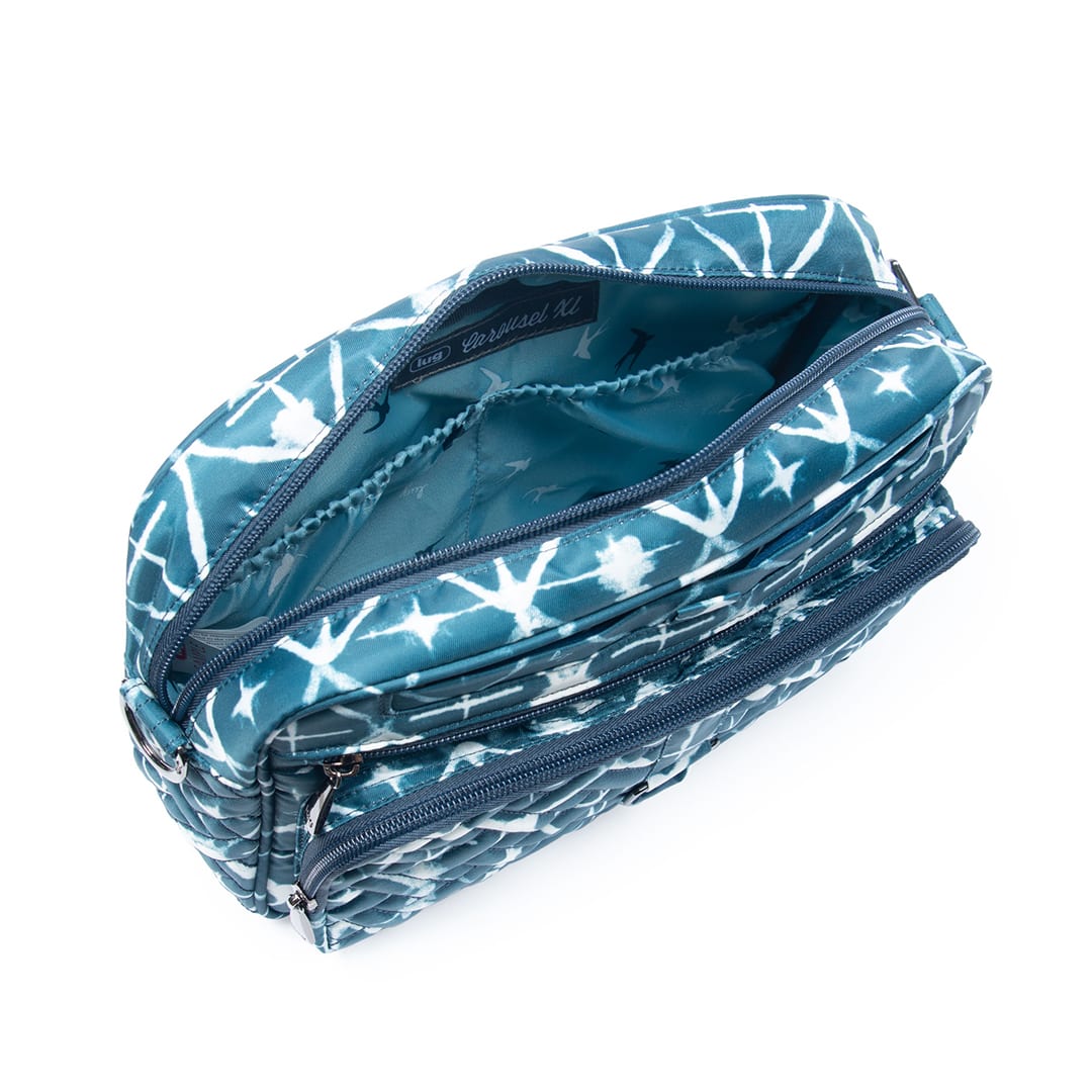 Carousel XL Crossbody Bag - DIAMOND NAVY - CarouselXL_DiamondNavy_05