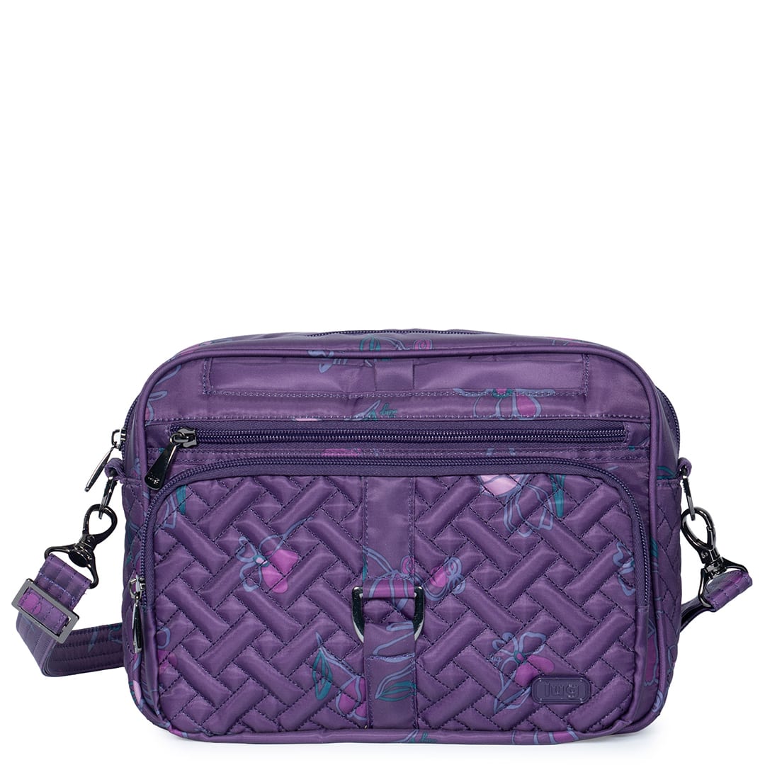 Carousel XL Crossbody Bag - FLORET PURPLE - CarouselXL_FloretPurple_01